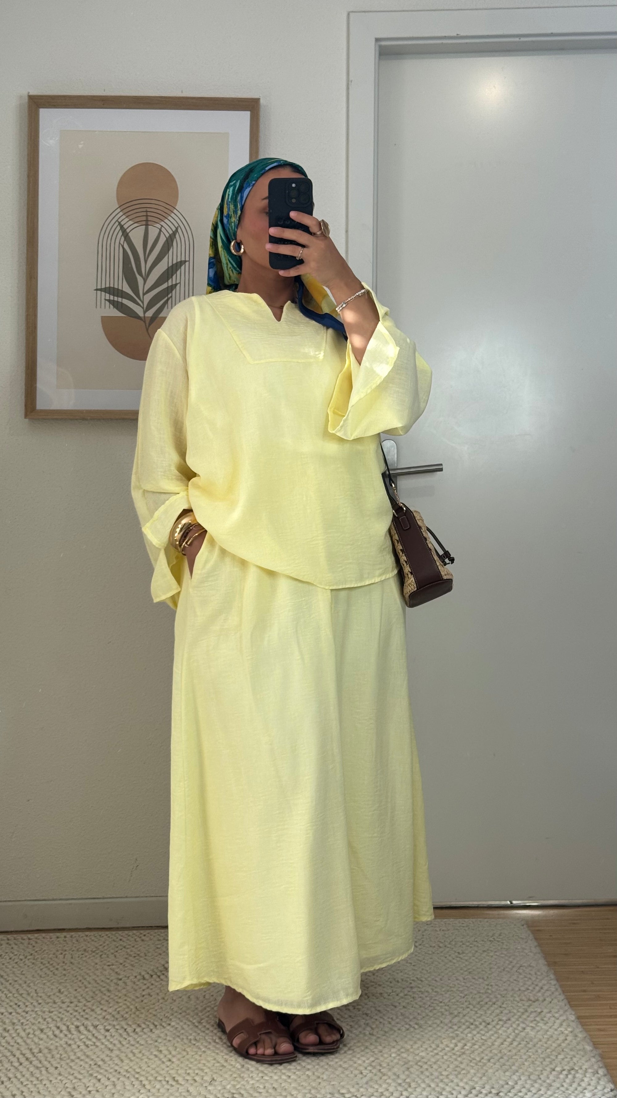 Ensemble Jupe Naïa | Yellow