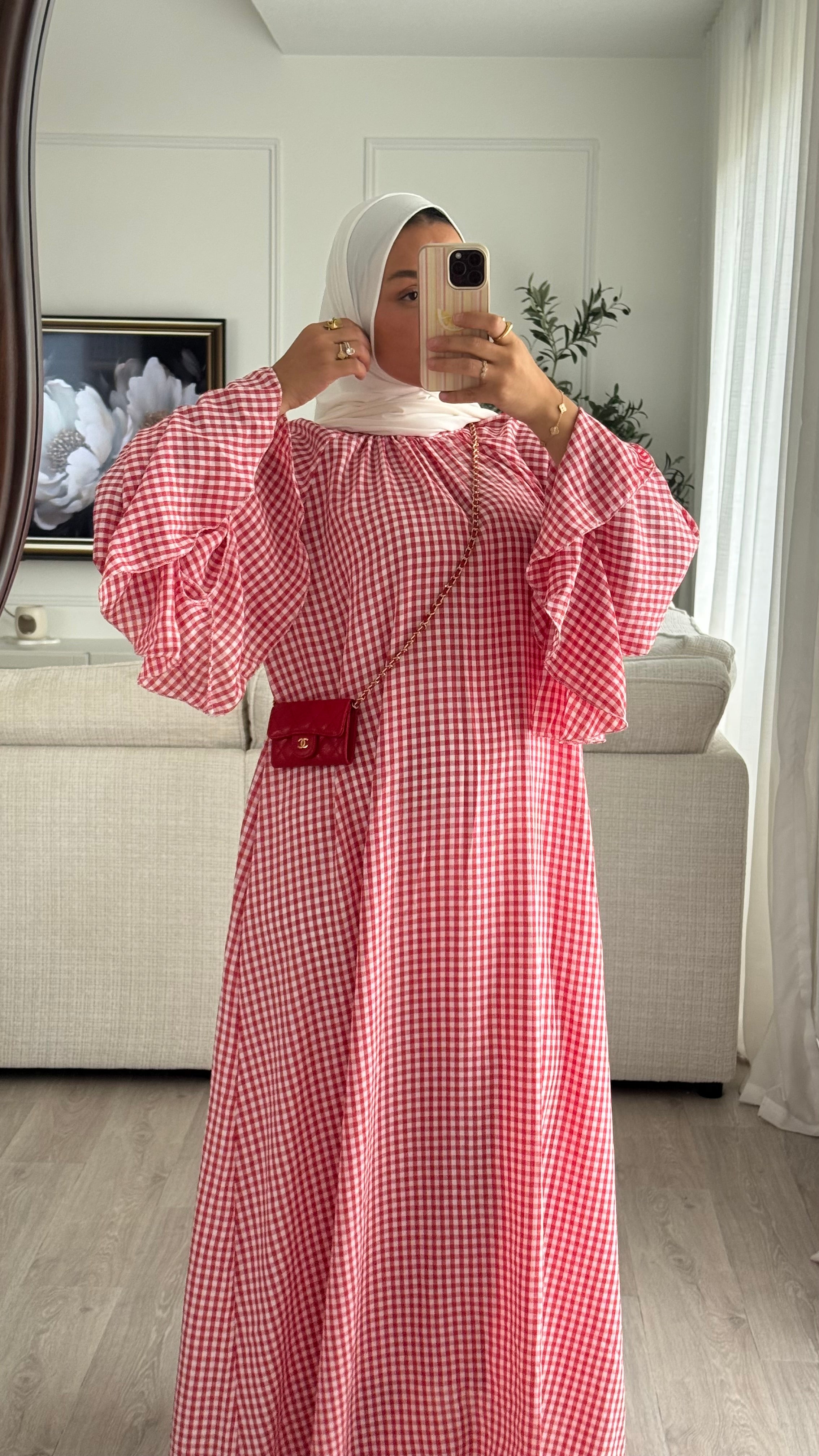 Robe Vichy | Rouge