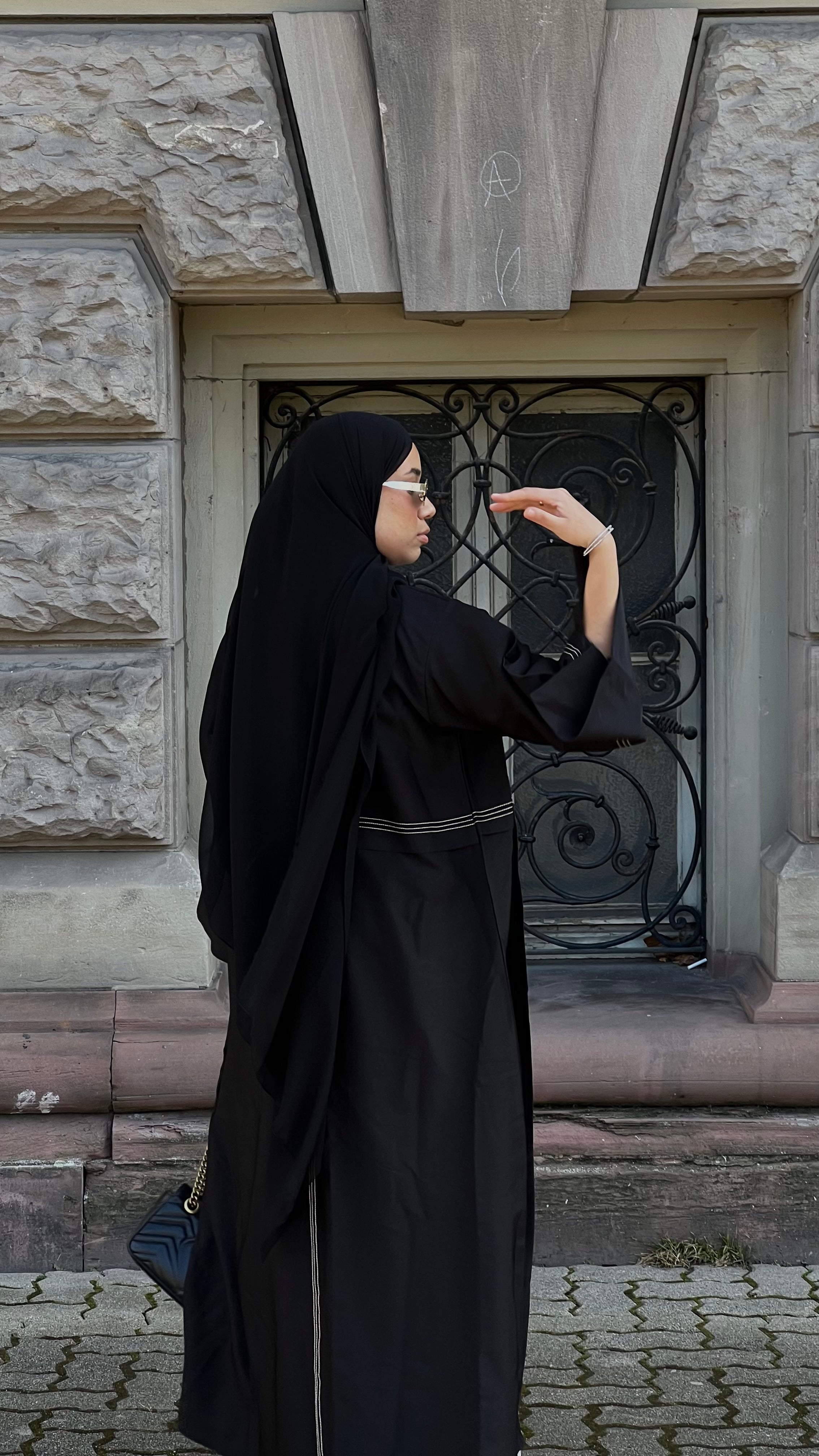 Black Lyne Kimono