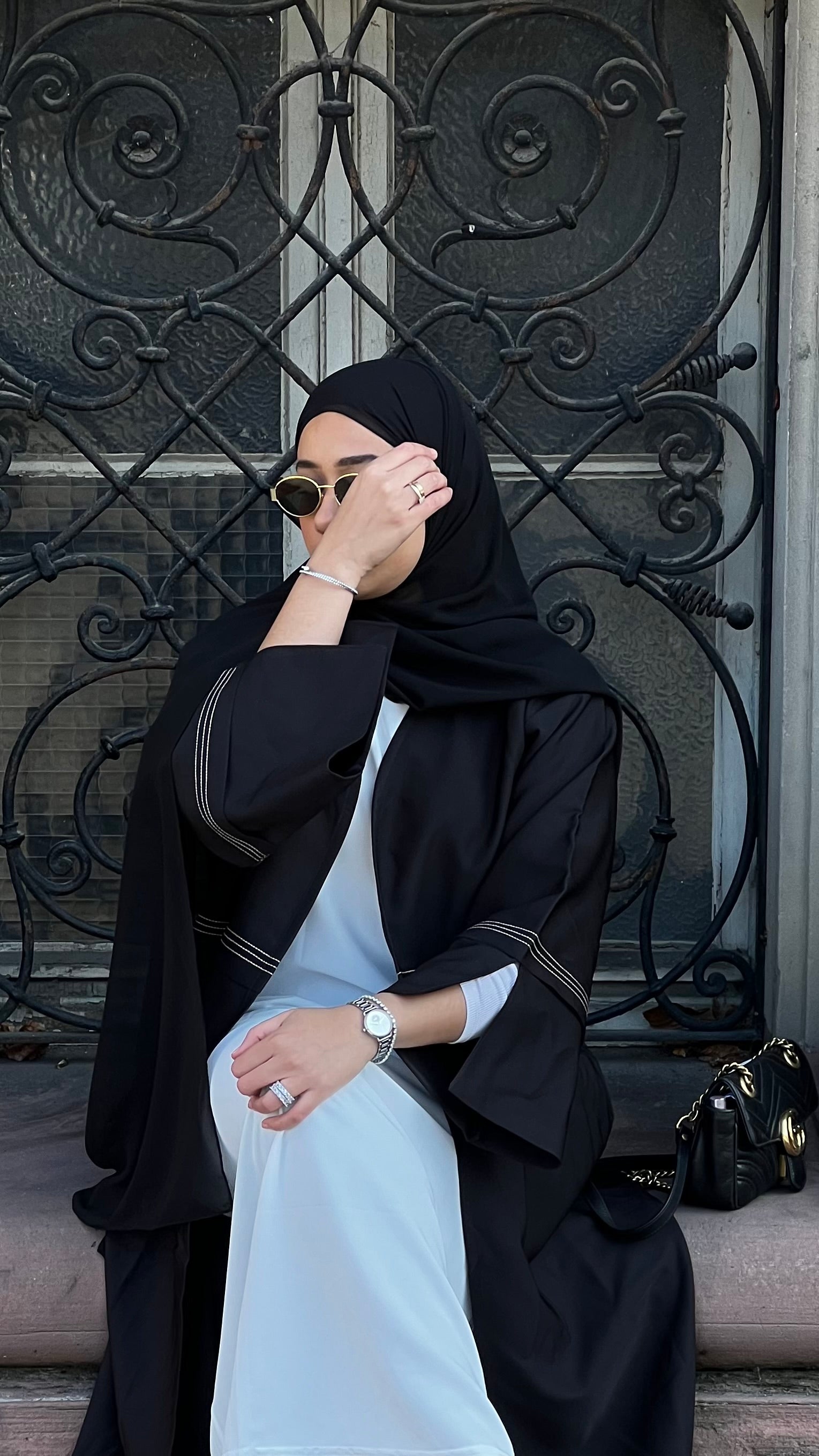 Black Lyne Kimono
