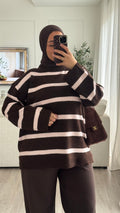 Pull Oversize Miya | Choco-Rose