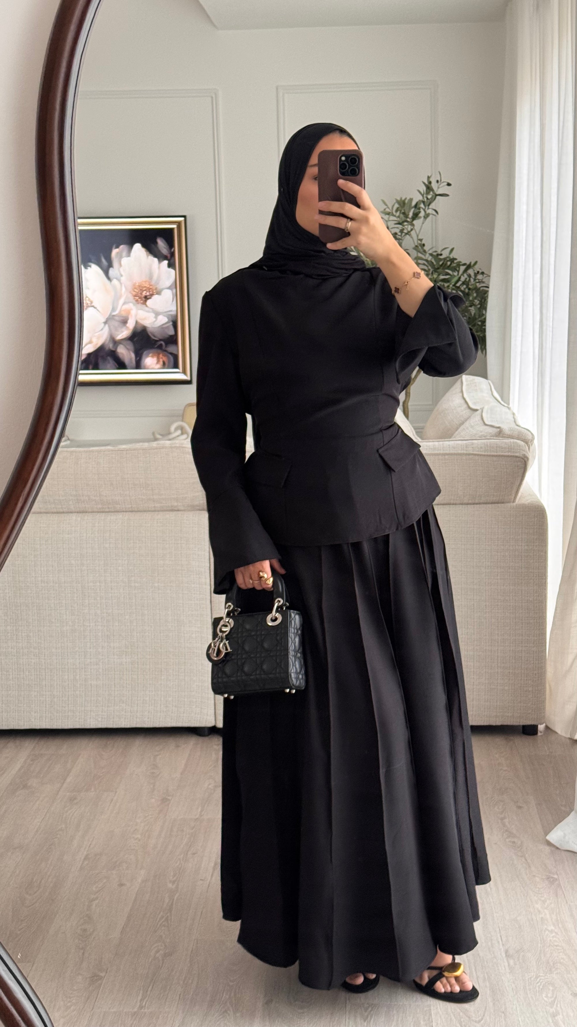 Ensemble jupe Carina | Noir [ PRÉCOMMANDE ]