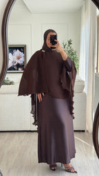 Ensemble Cape | Chocolat