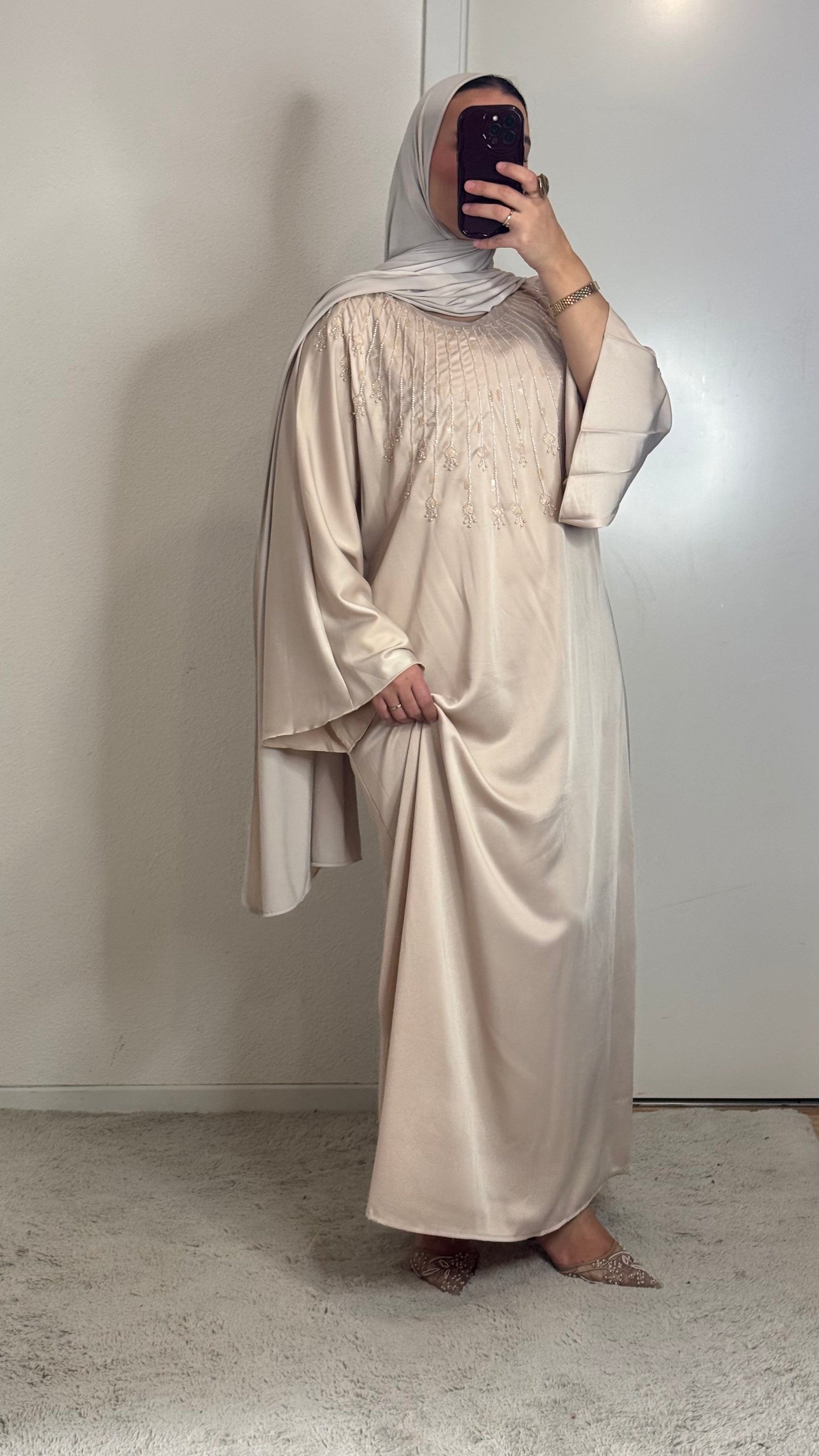 Robe Makhawer beige