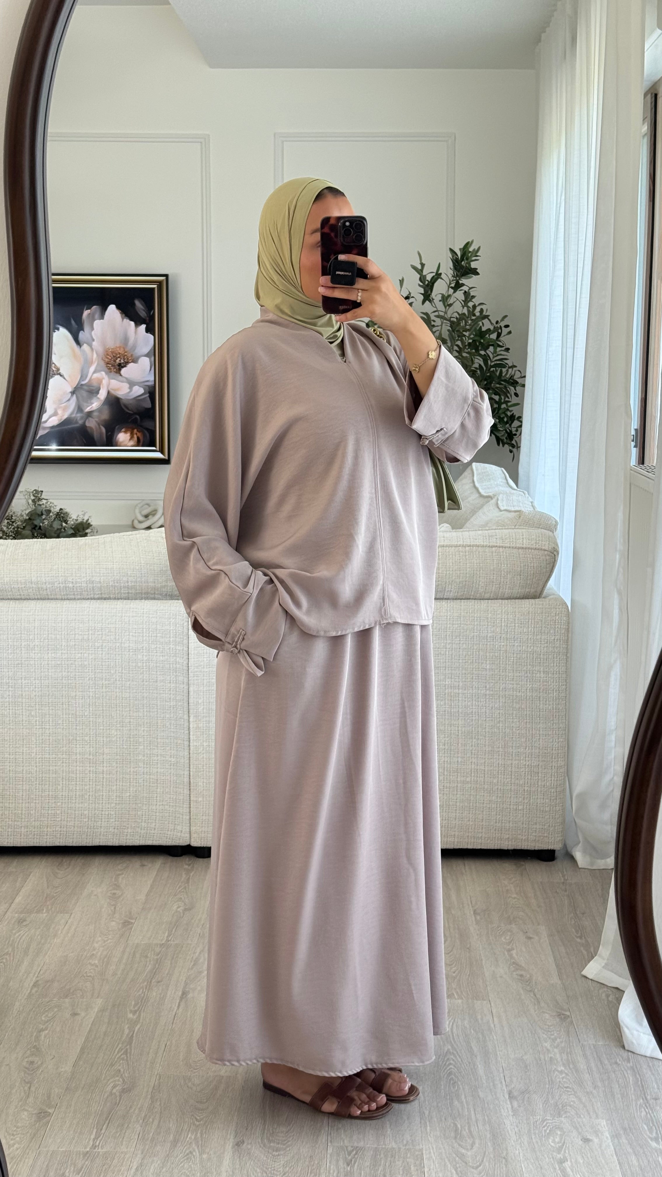 Ensemble Saïya | Taupe