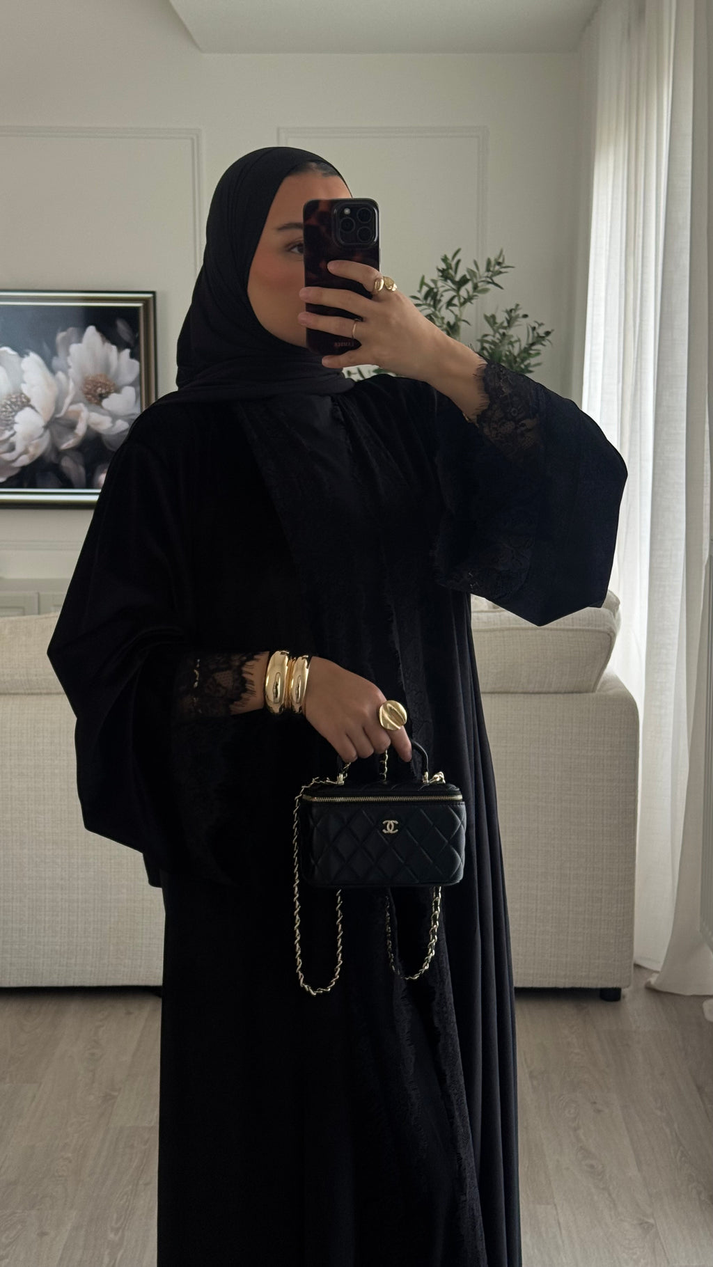 Kimono Velours | Noir