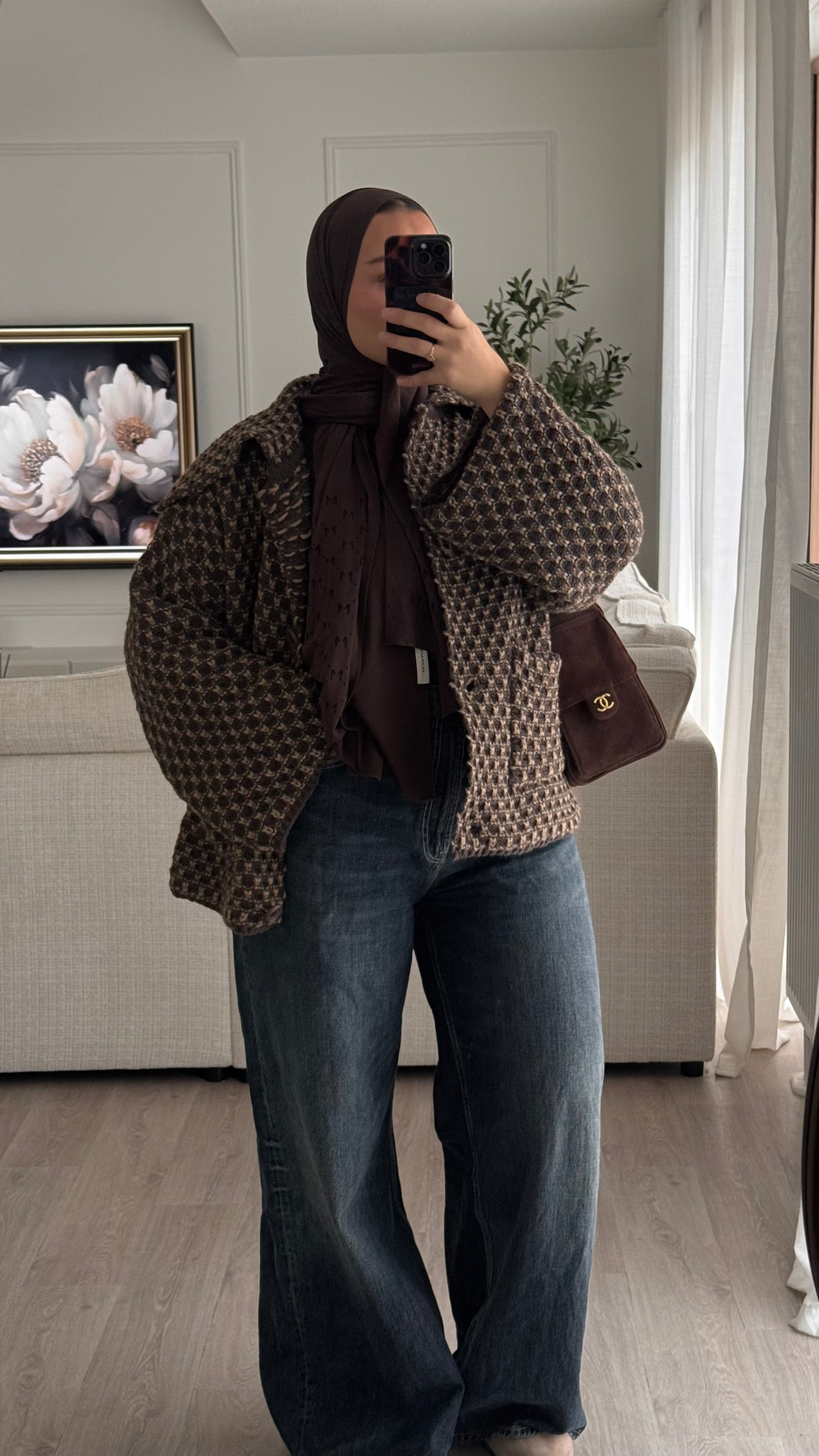 Gilet tricot | Chocolat