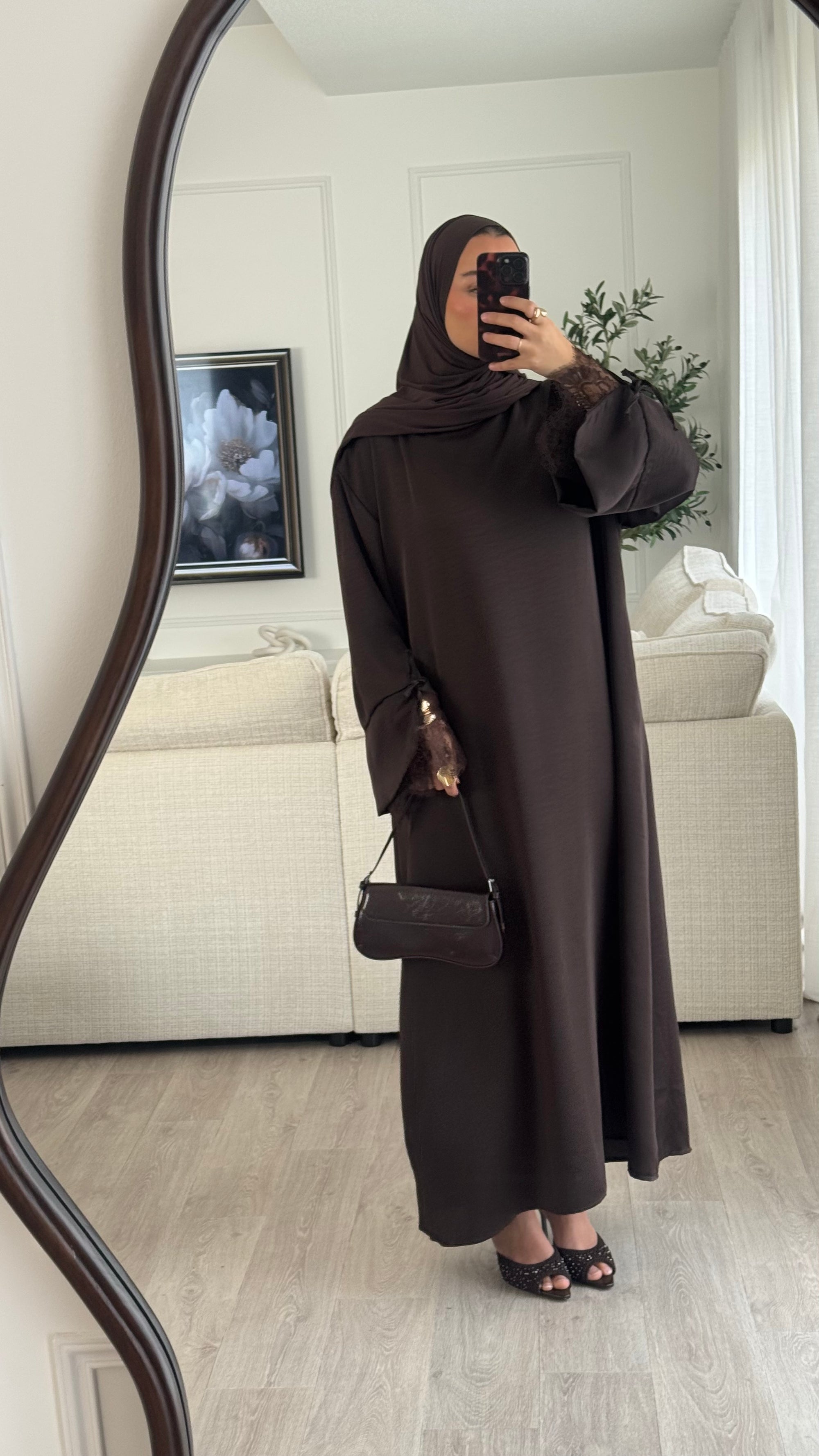 Robe Noor | Chocolat