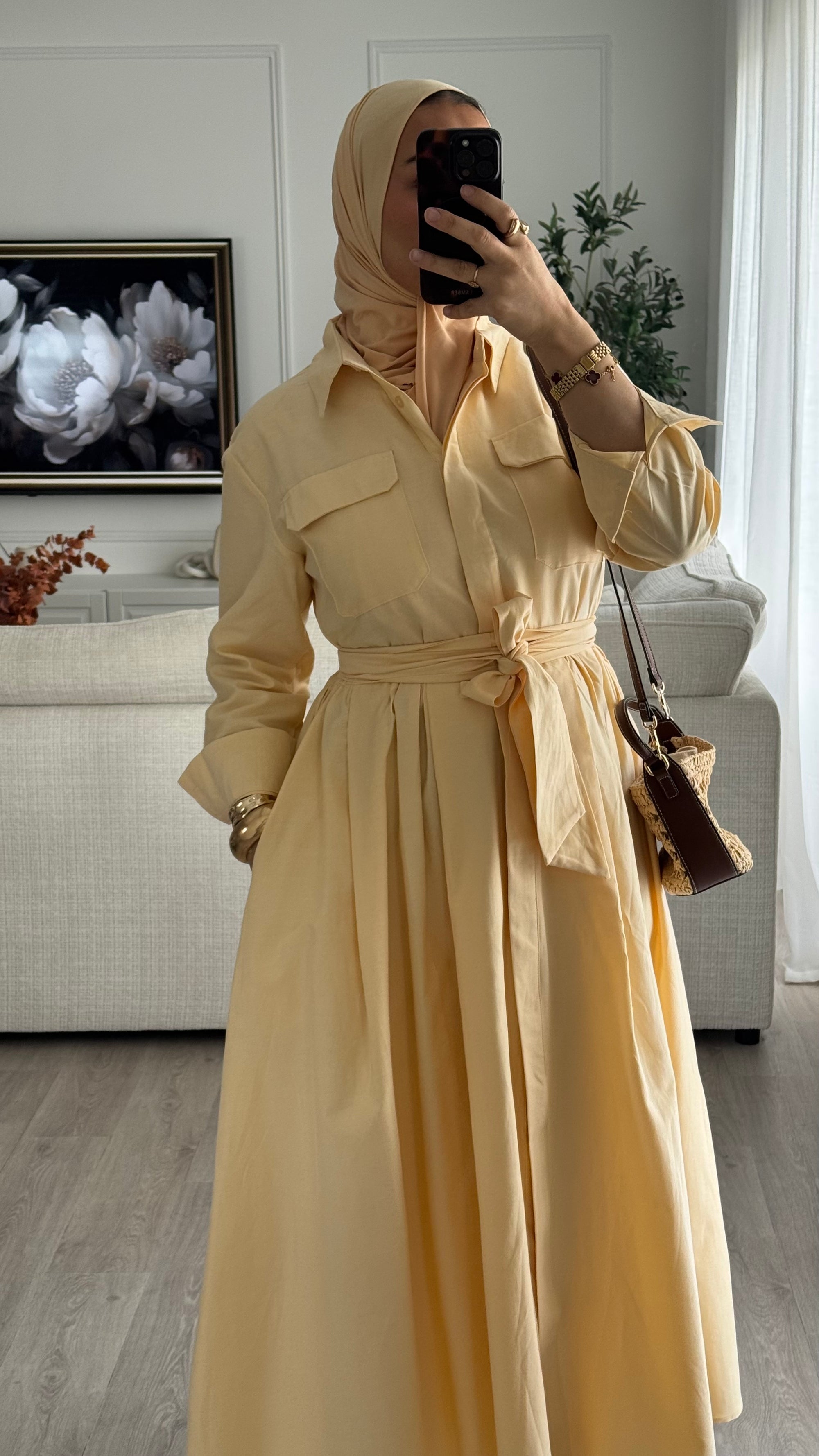 Robe Safiya | Orange