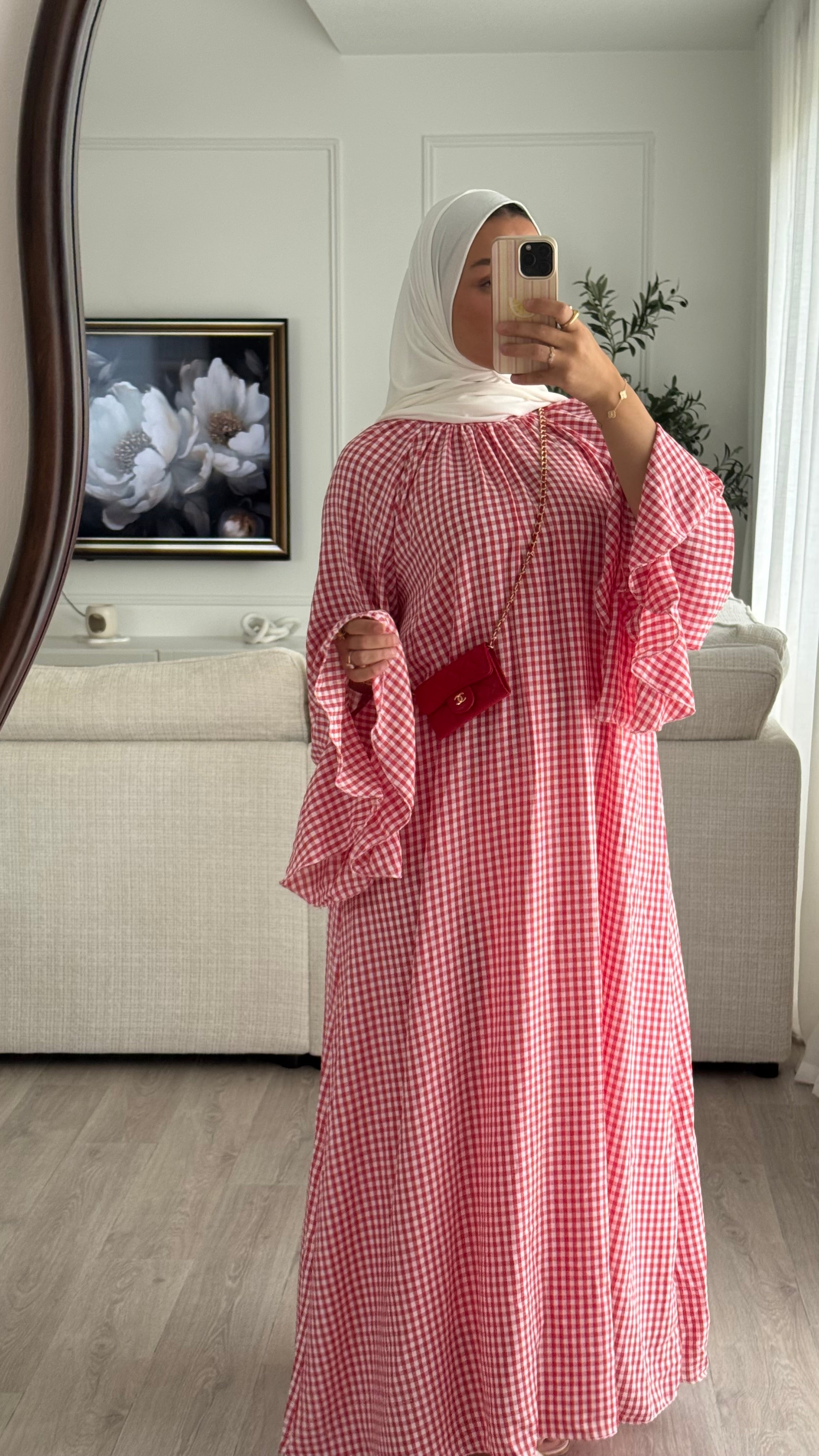 Robe Vichy | Rouge