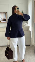 Haut Peplum | jeans