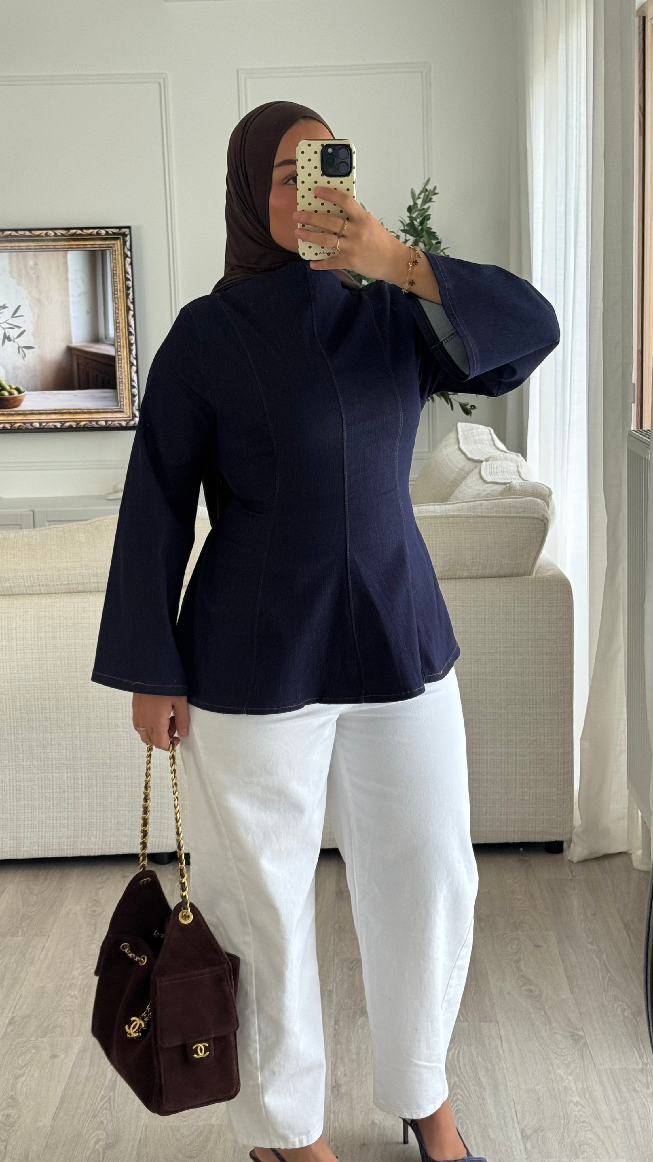 Haut Peplum | jeans