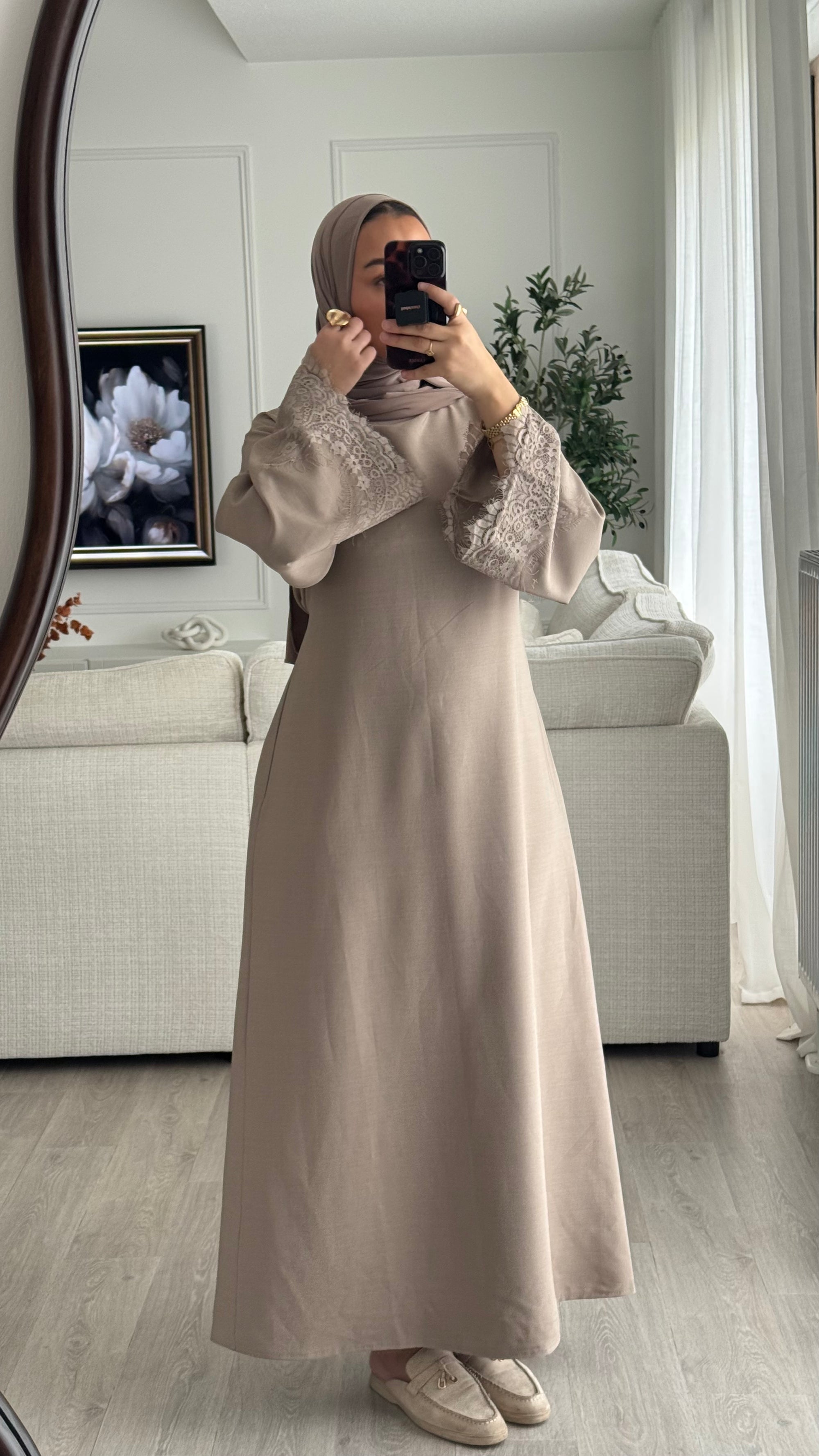 Robe Elya | Taupe