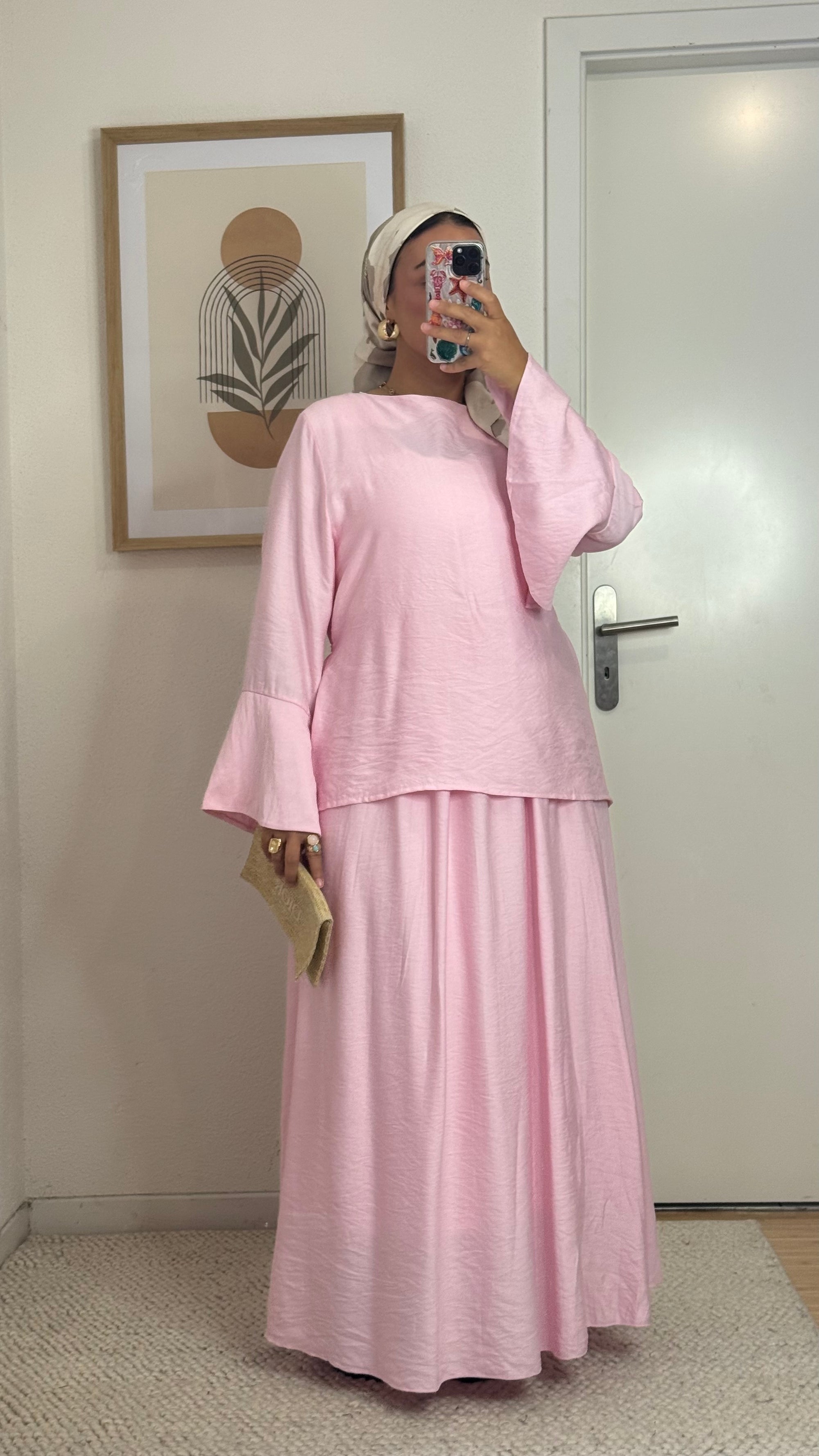 Ensemble Jupe Almira | rose