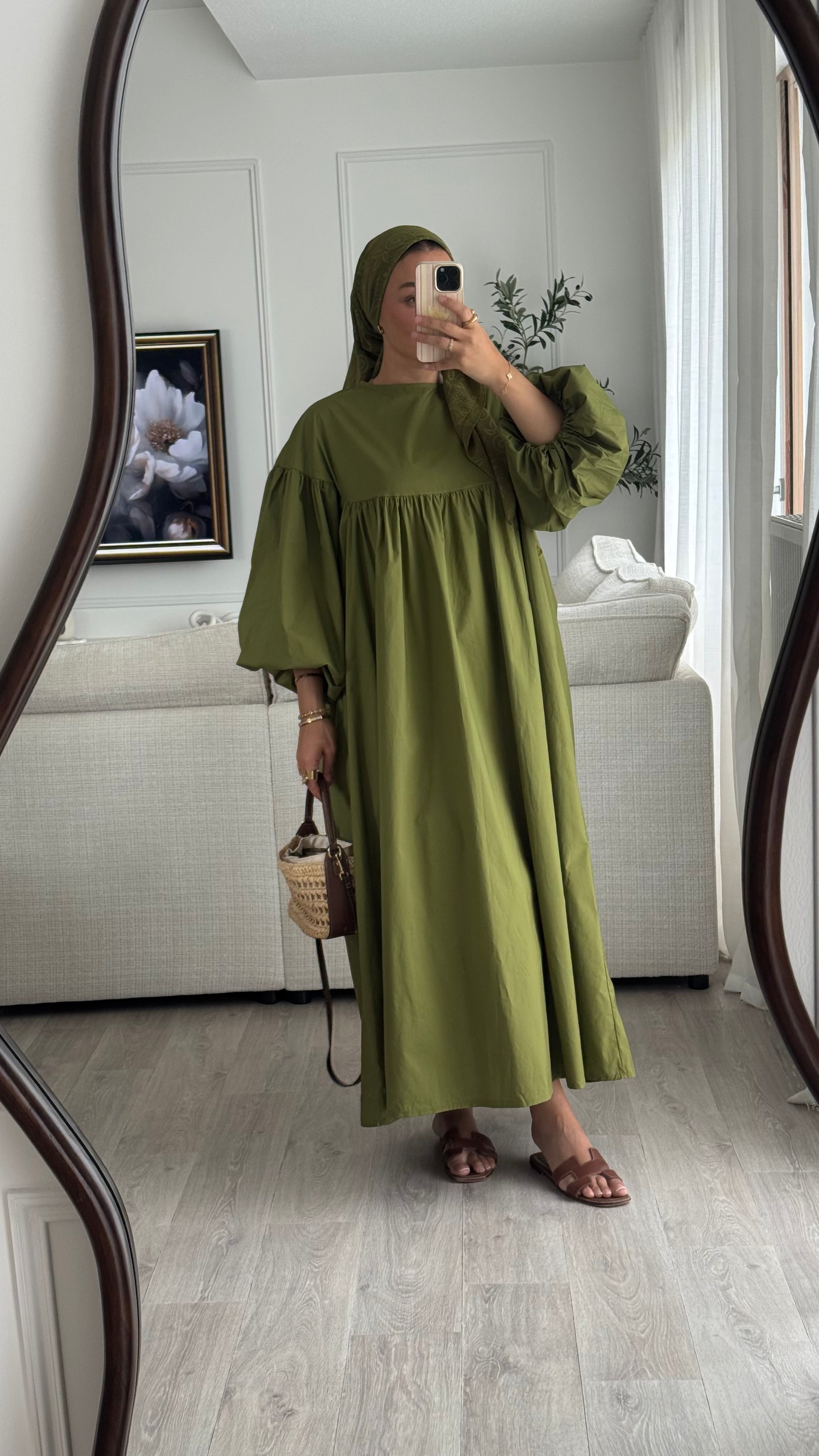 Robe Safa | Olive