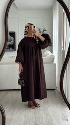 Robe Safa | Chocolat