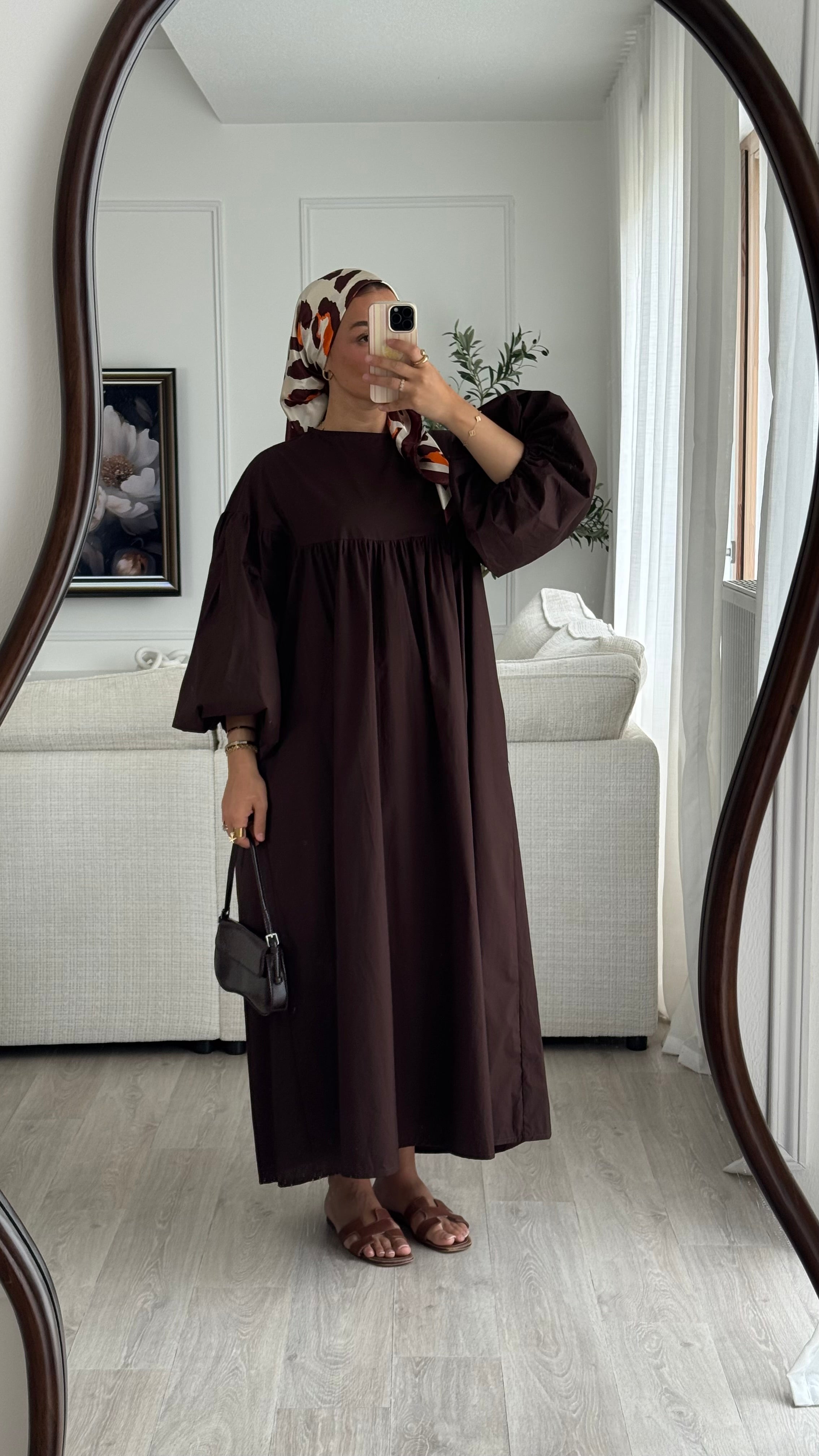Robe Safa | Chocolat