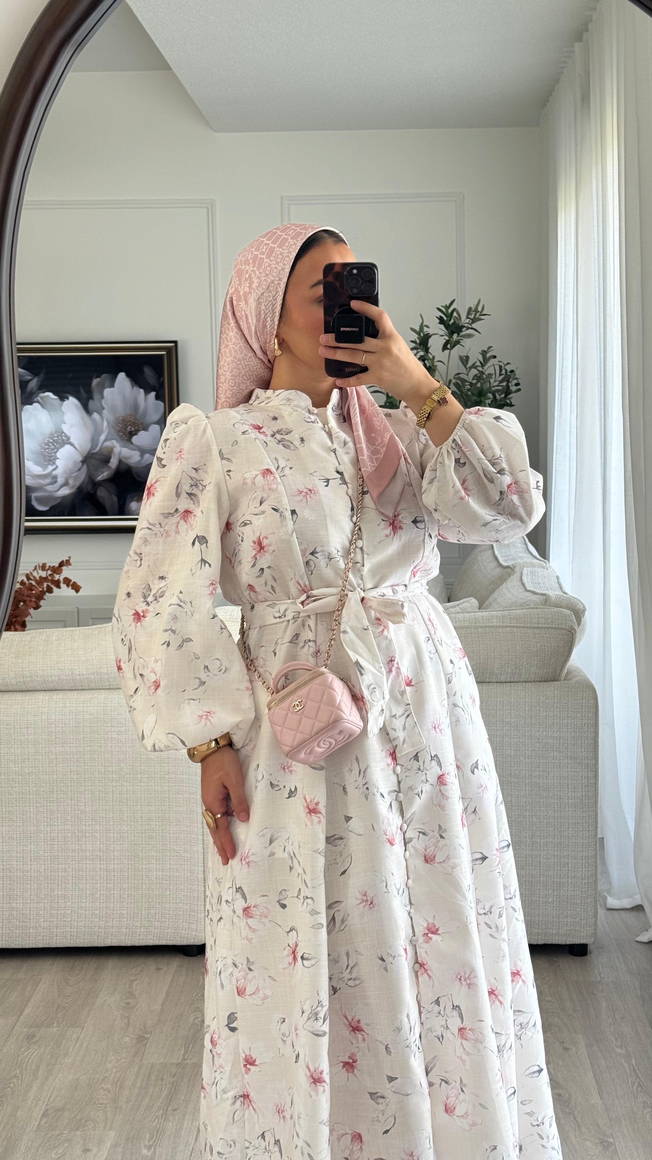 Robe Flora | Blanc