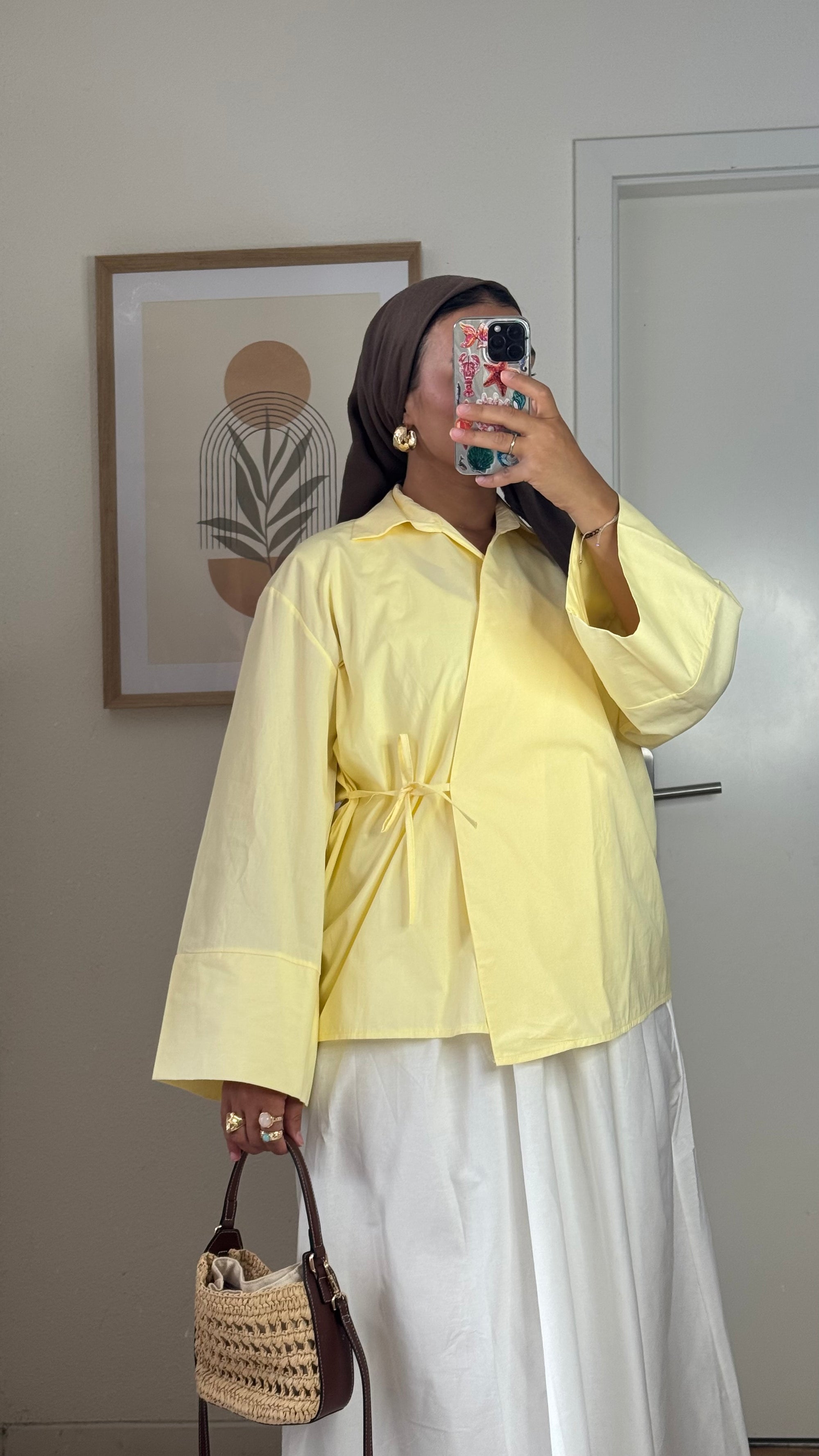 Chemise Amalya | Jaune