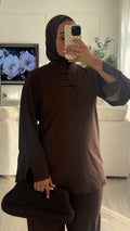 Burkini Sakura | Chocolat