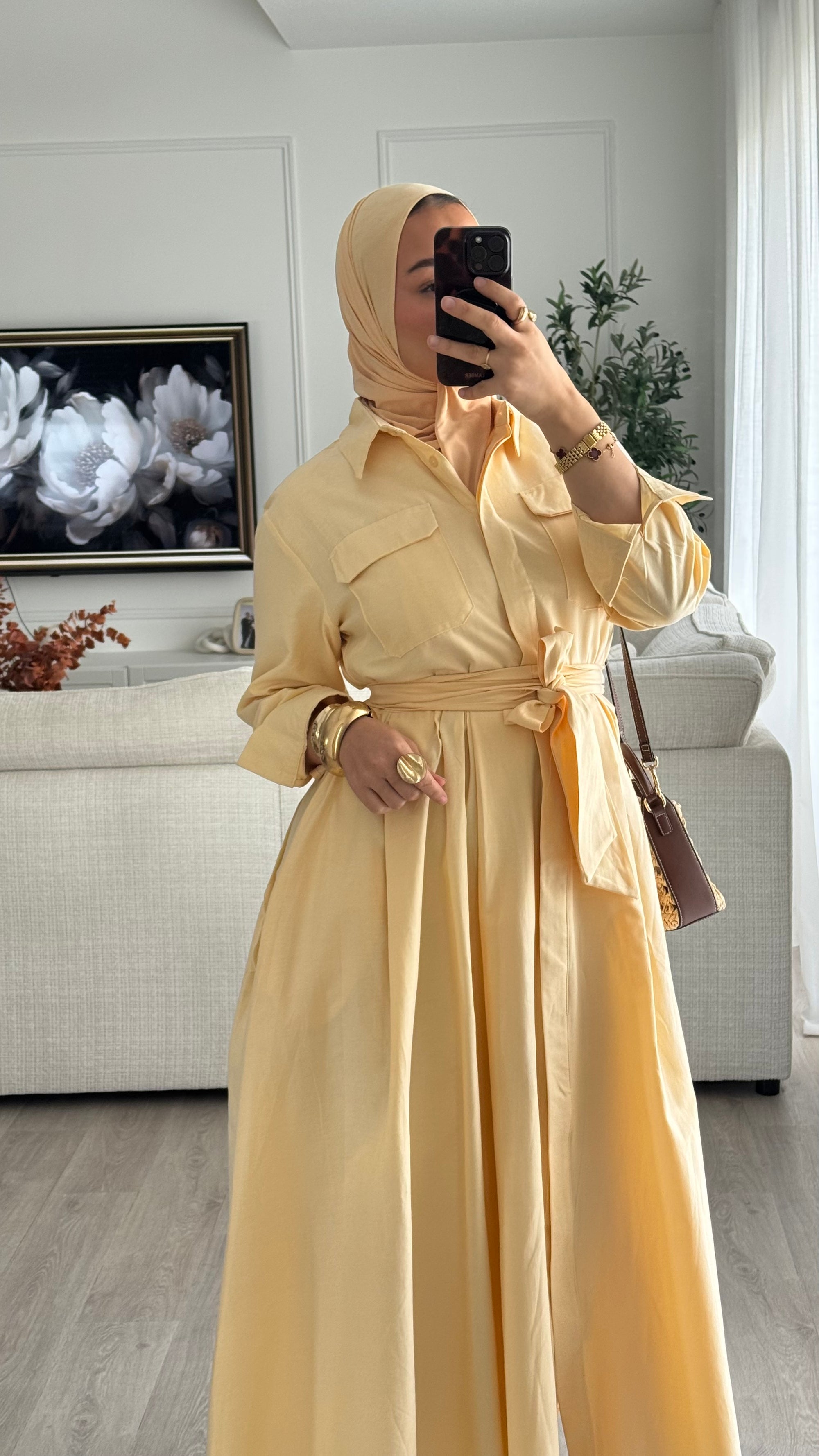 Robe Safiya | Orange