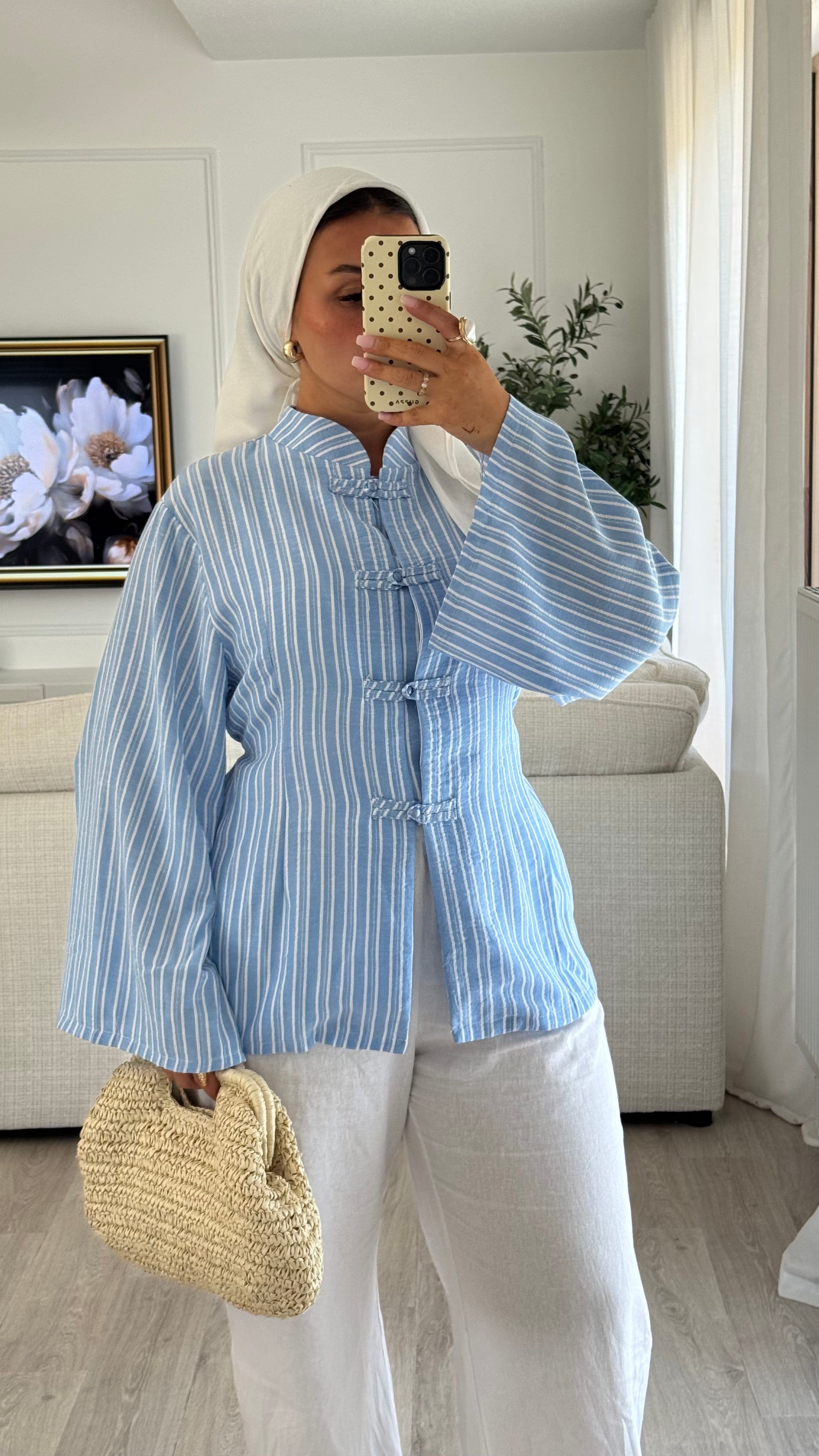 Blouse Kyoto | Bleu