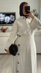 Ensemble Jupe | Lin Beige