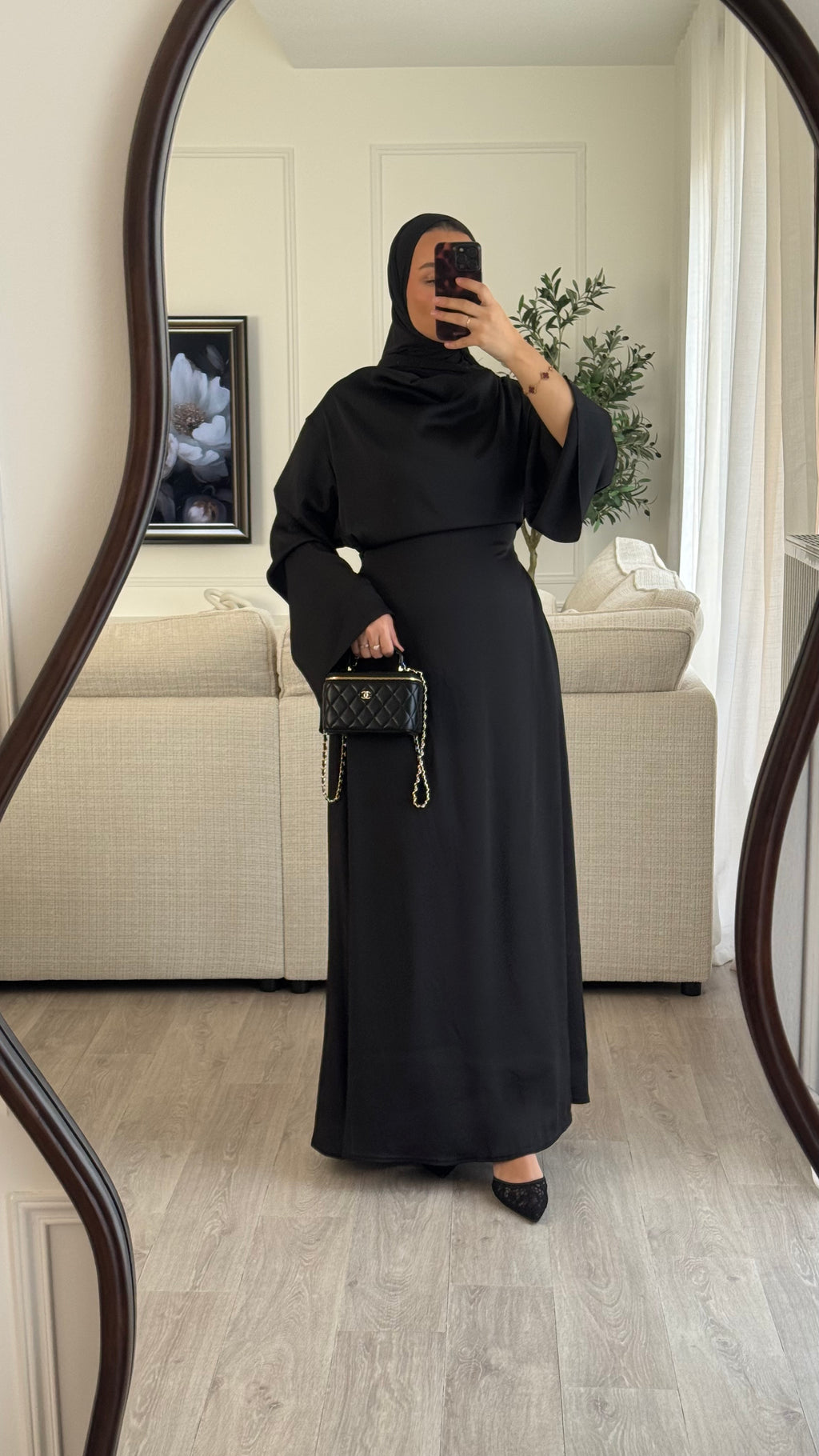 Robe Aseel | Noir