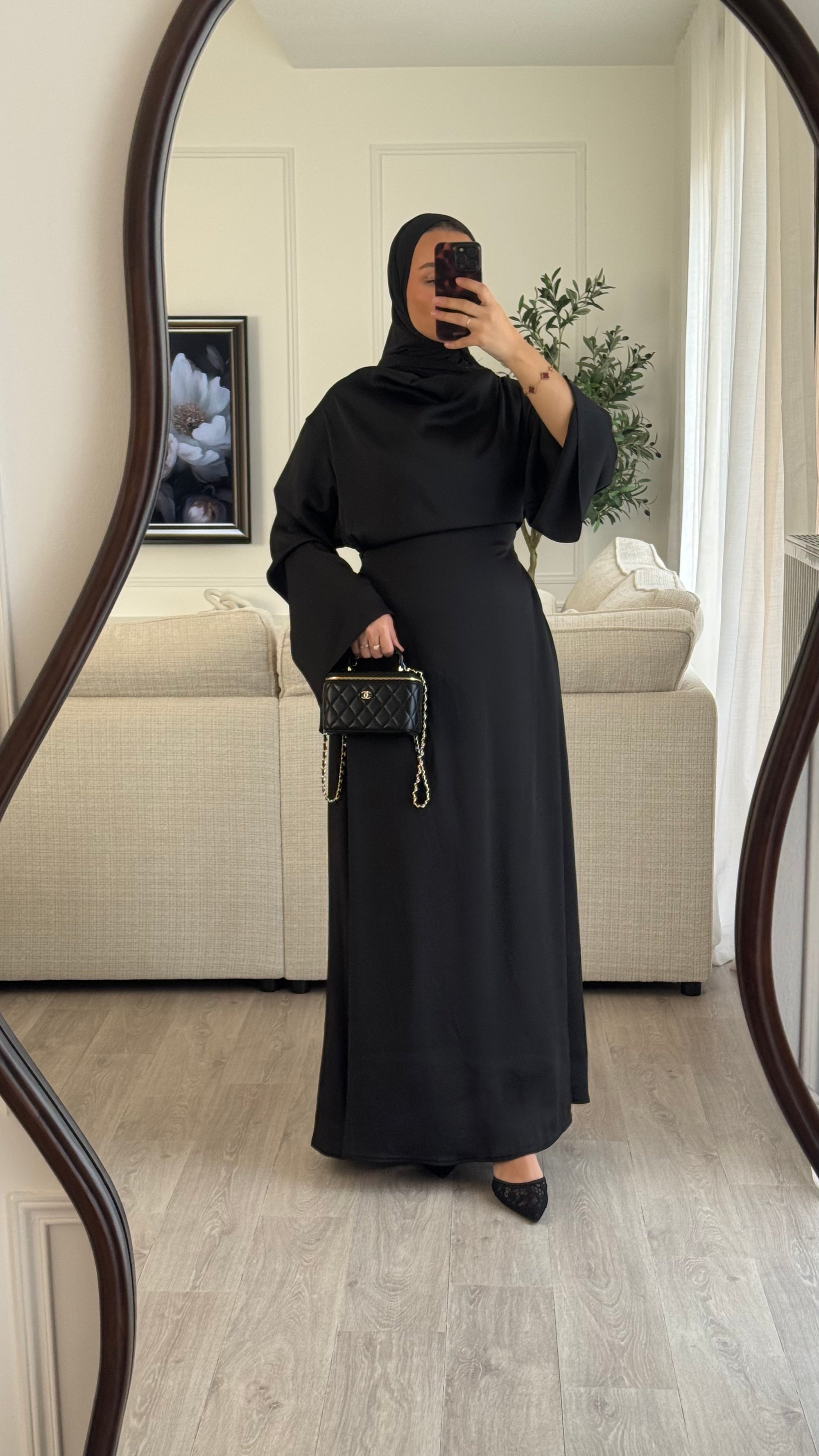 Robe Aseel | Noir