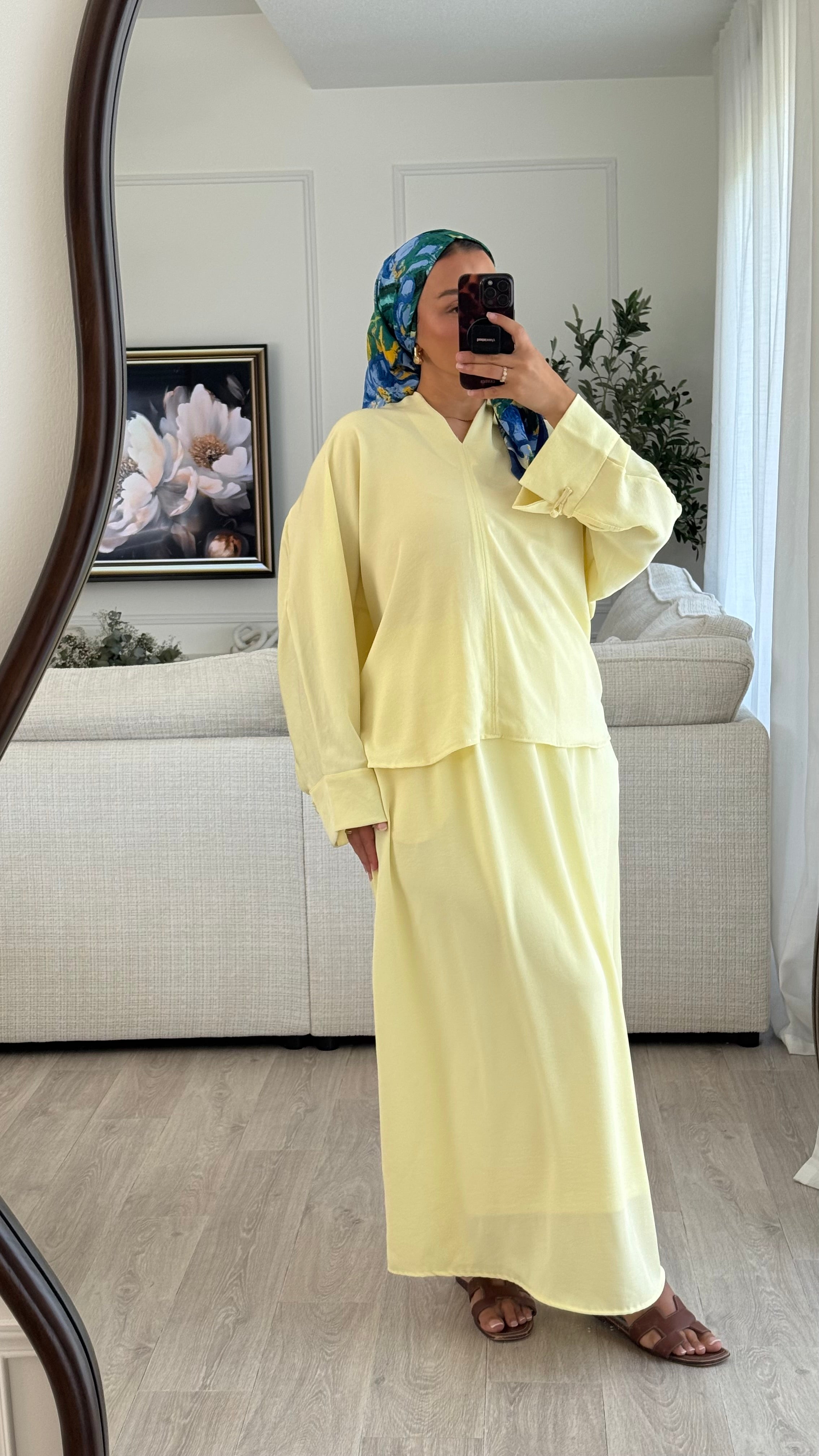 Ensemble Saïya | Jaune