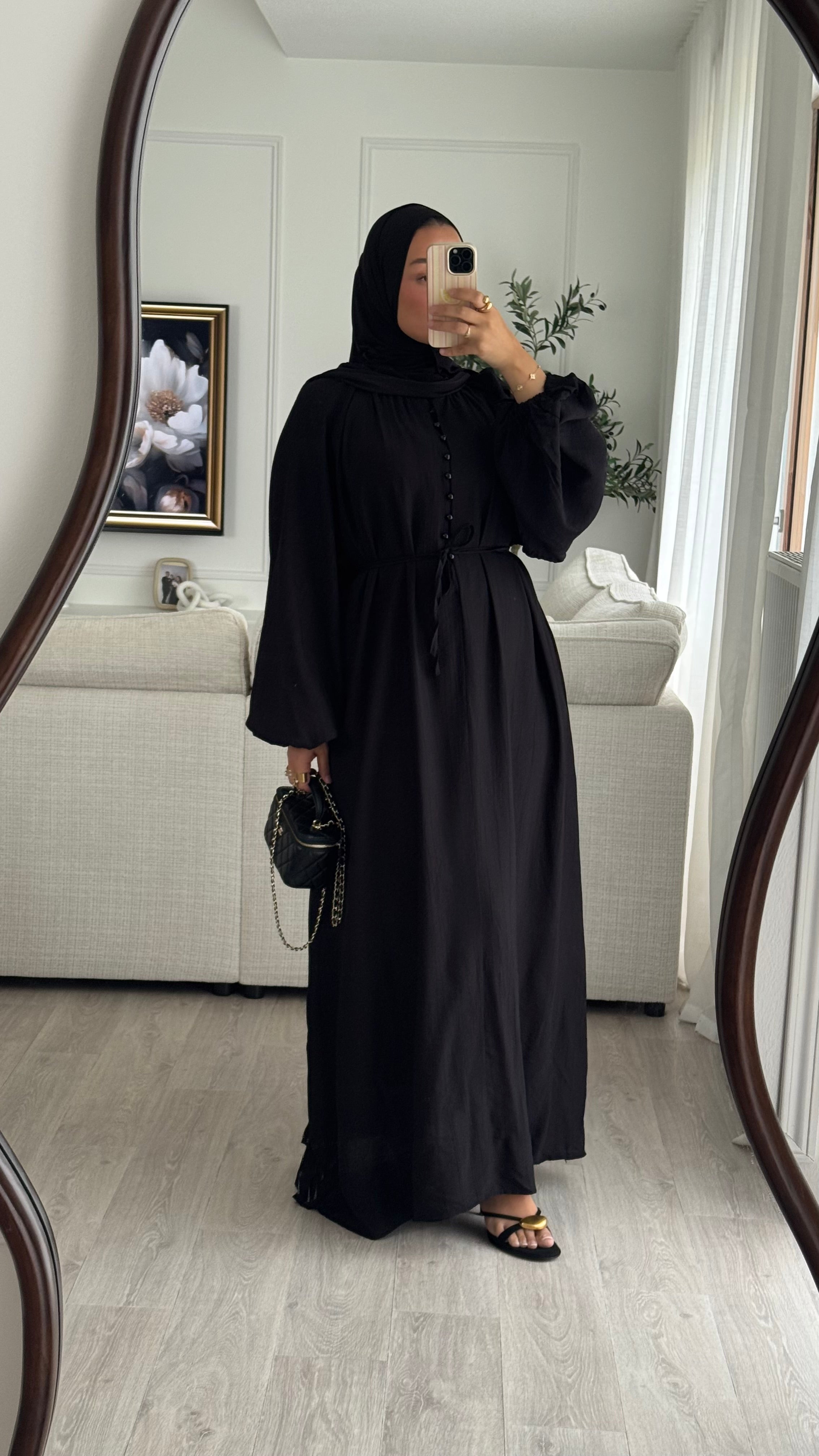 Robe Aya | Noir