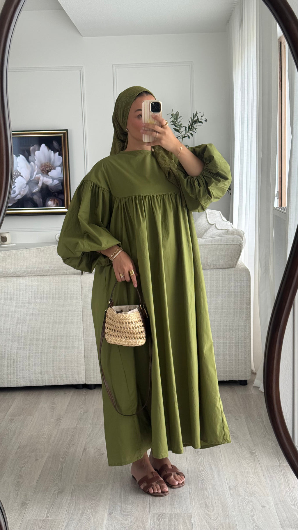 Robe Safa | Olive
