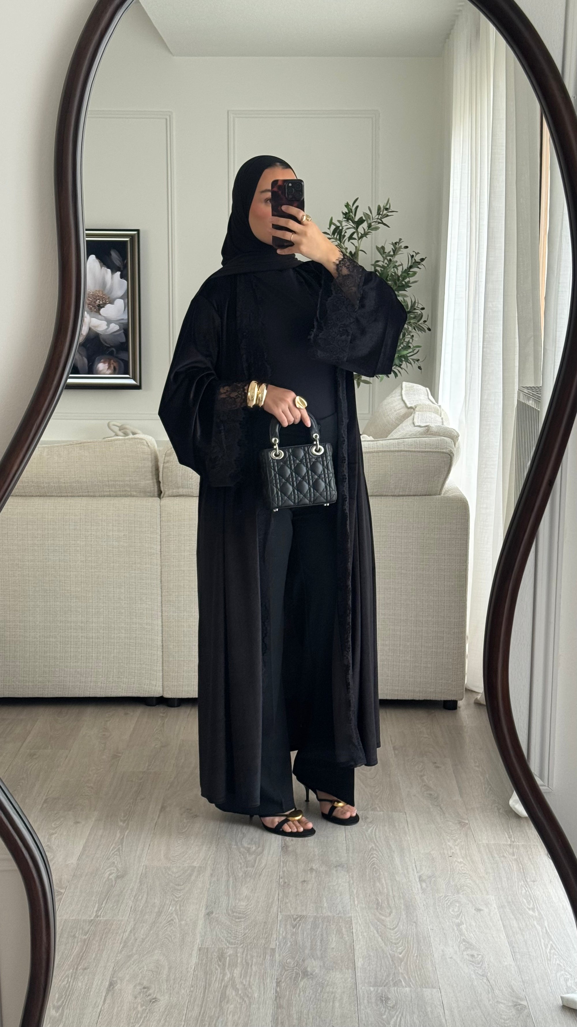 Kimono Velours | Noir