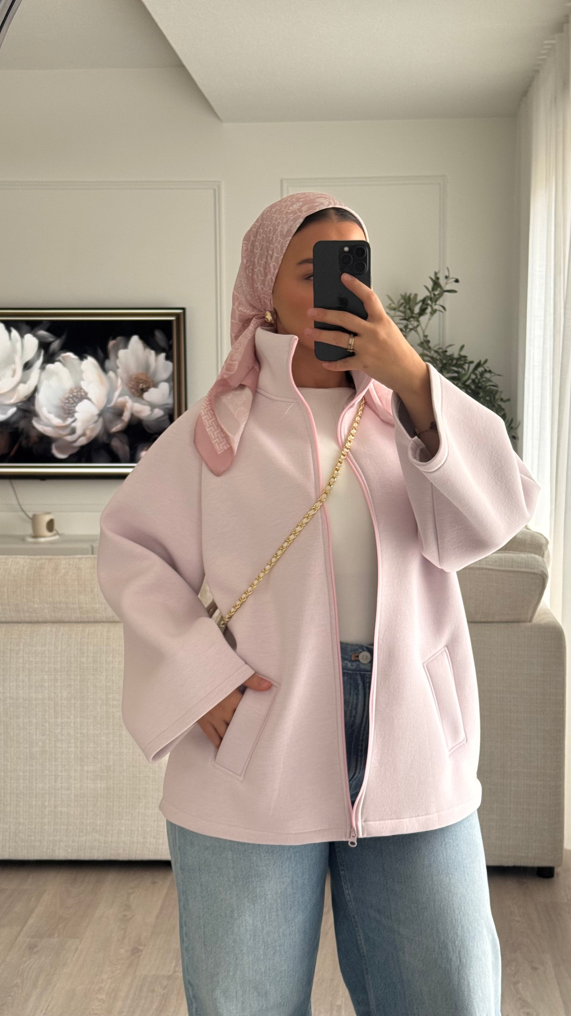 Gilet Néoprène | Rose