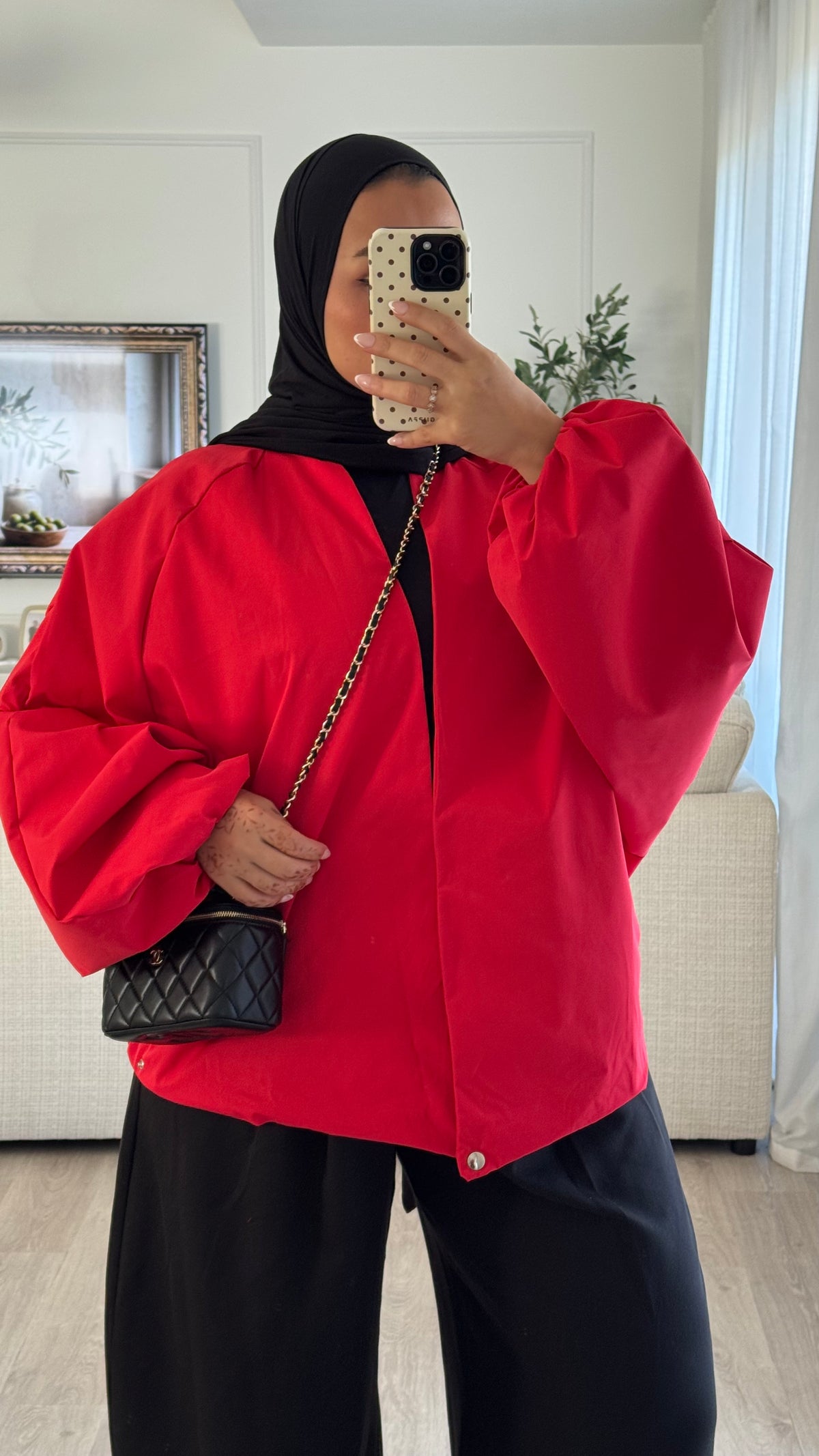 Veste Zahra | Rouge