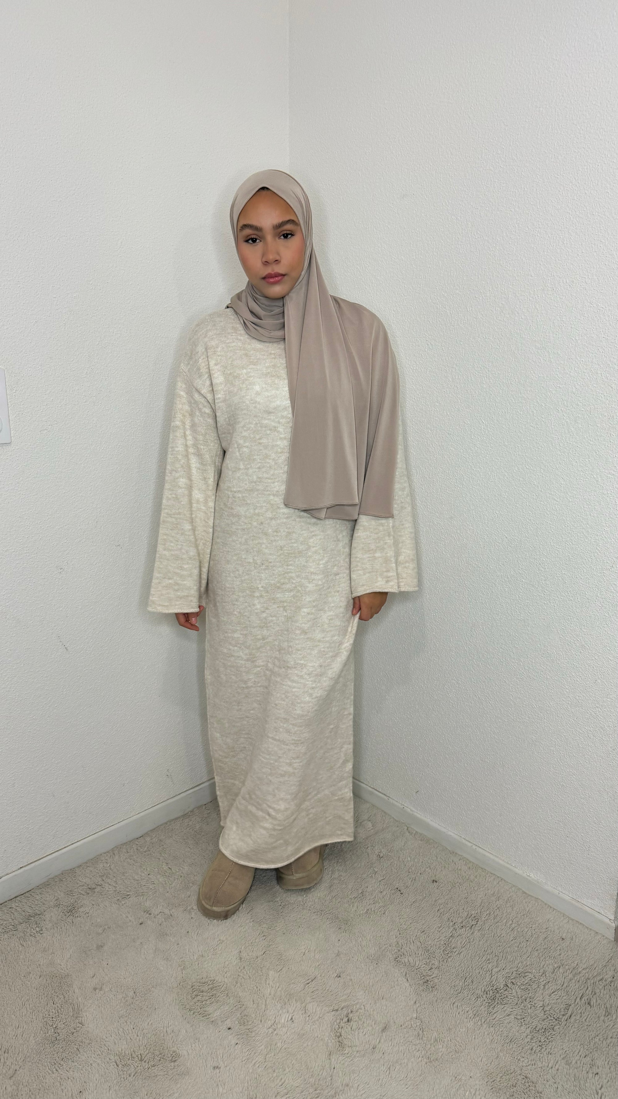 Robe Léna Beige