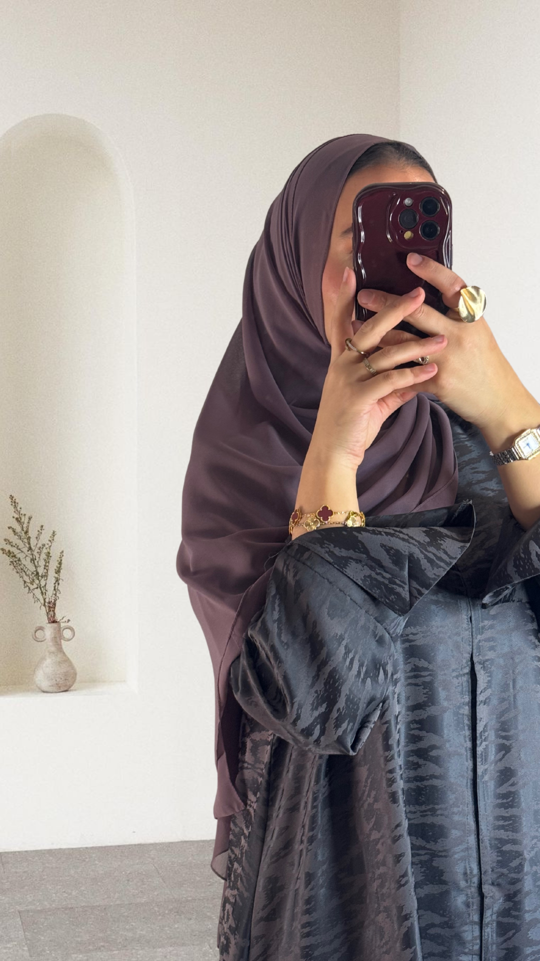 Abaya Zayrah taupe