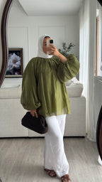 Blouse | vert