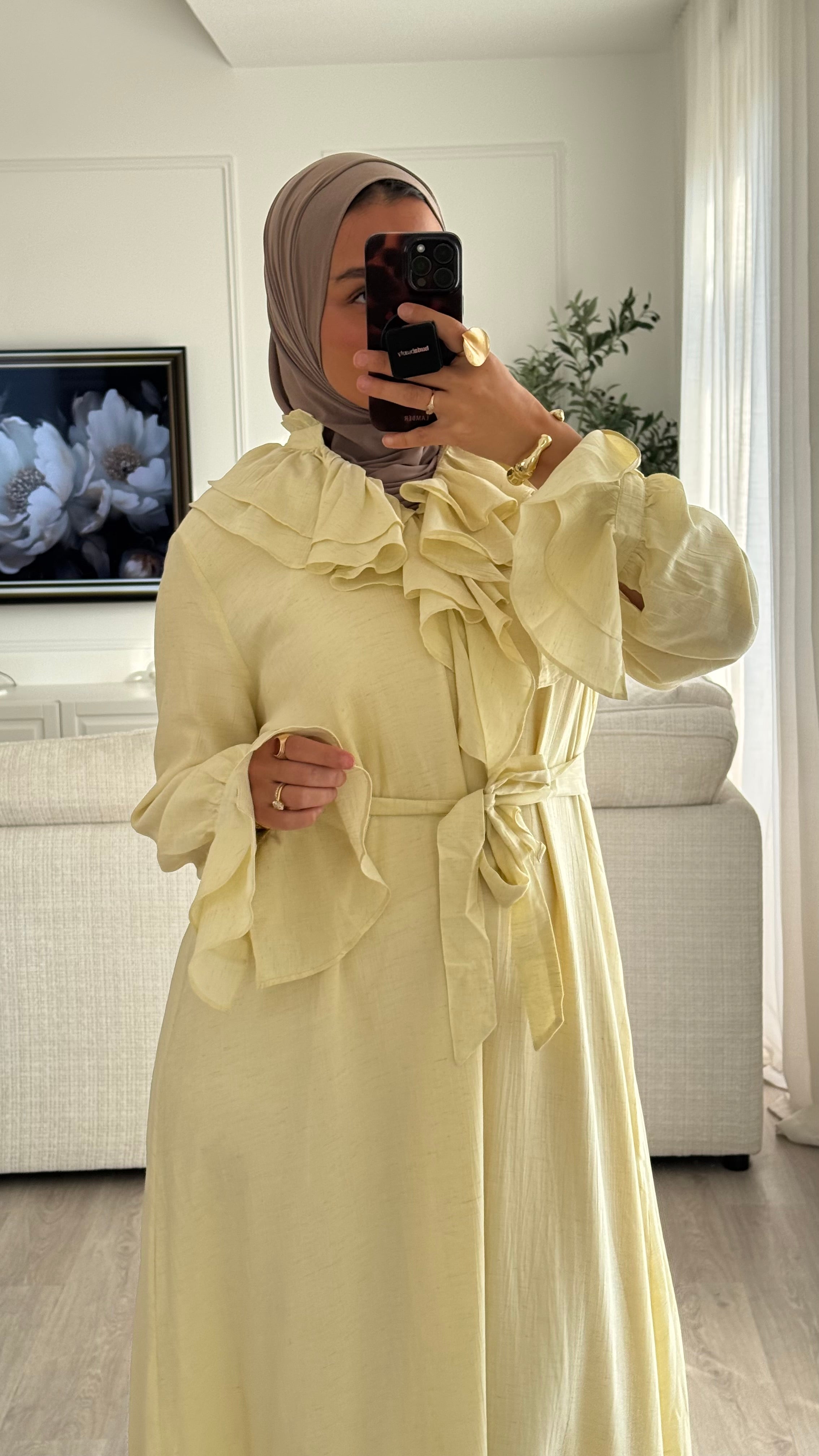 Robe Dahlia | Jaune
