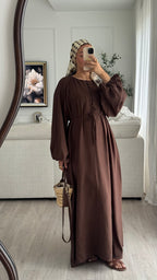 Robe Aya | Marron