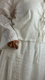 Ensemble Jupe ajouré 100% cotton II