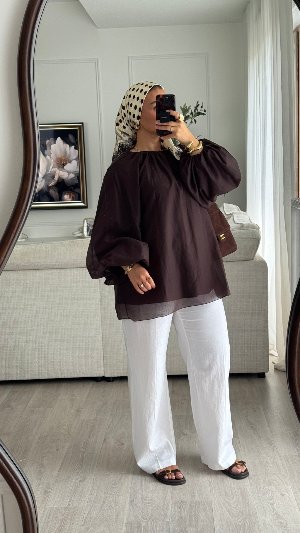 Blouse | Chocolat