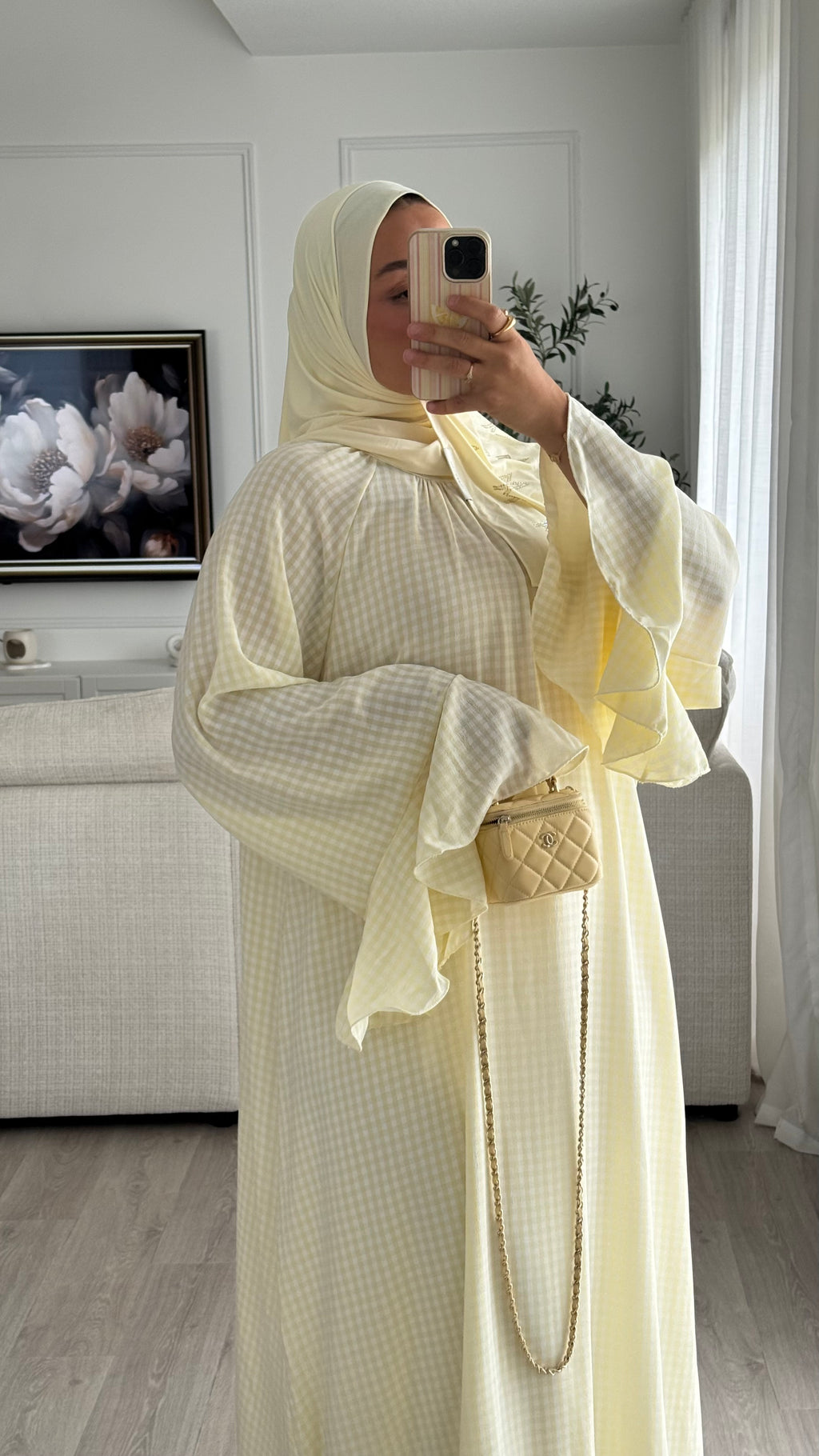 Robe Vichy | Jaune