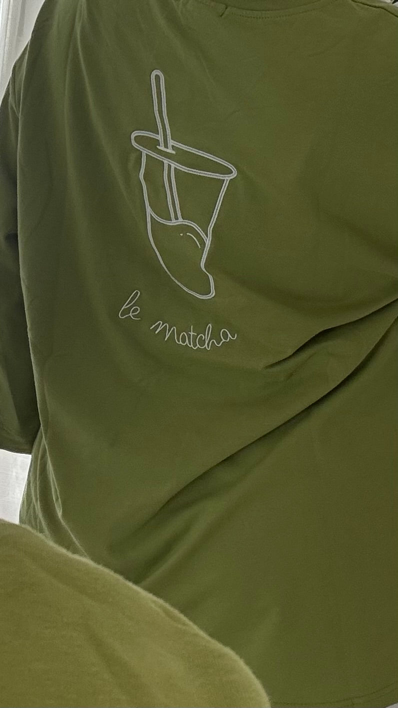 T-Shirt Matcha | Vert