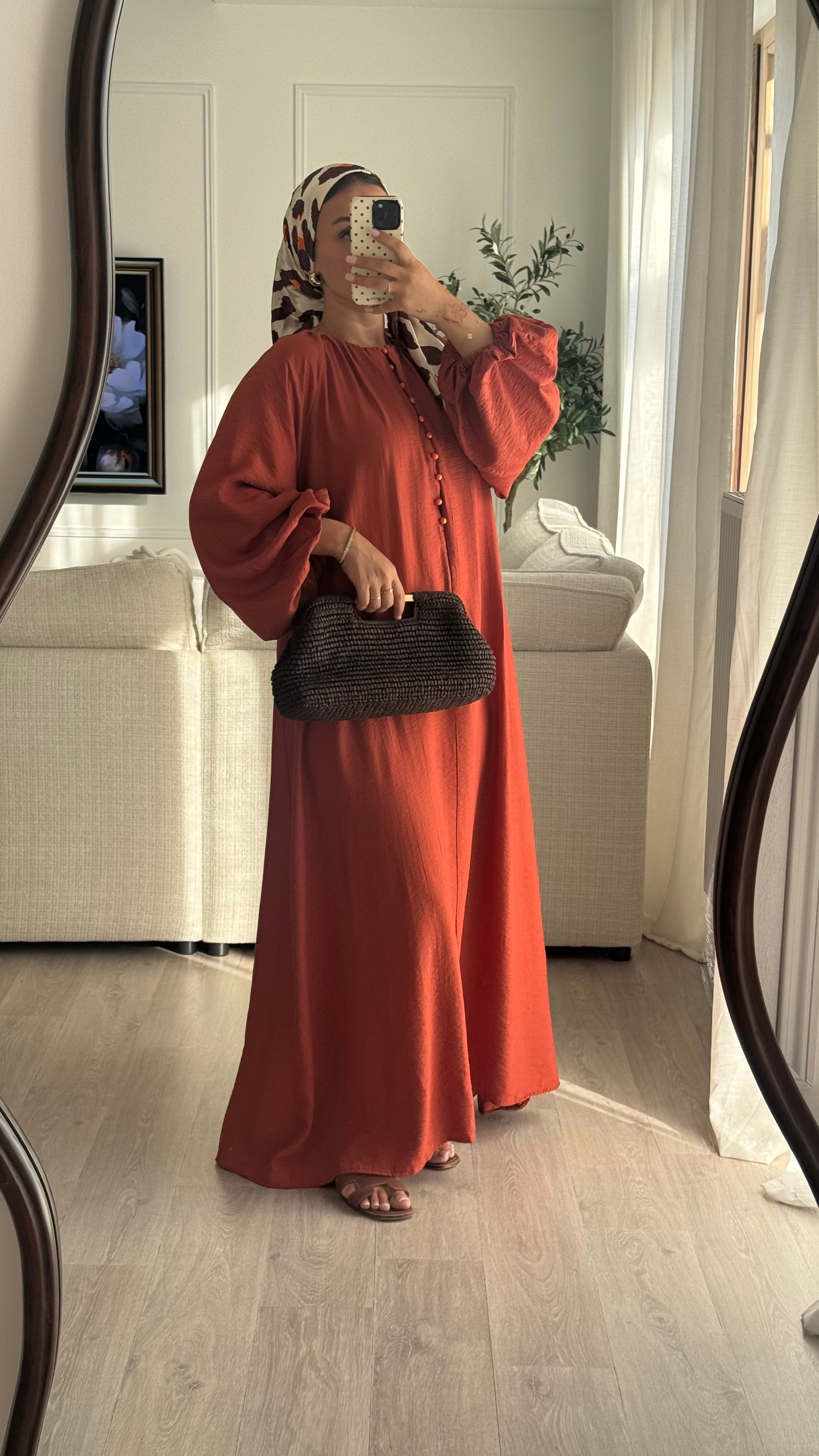Robe Aya | Terracota