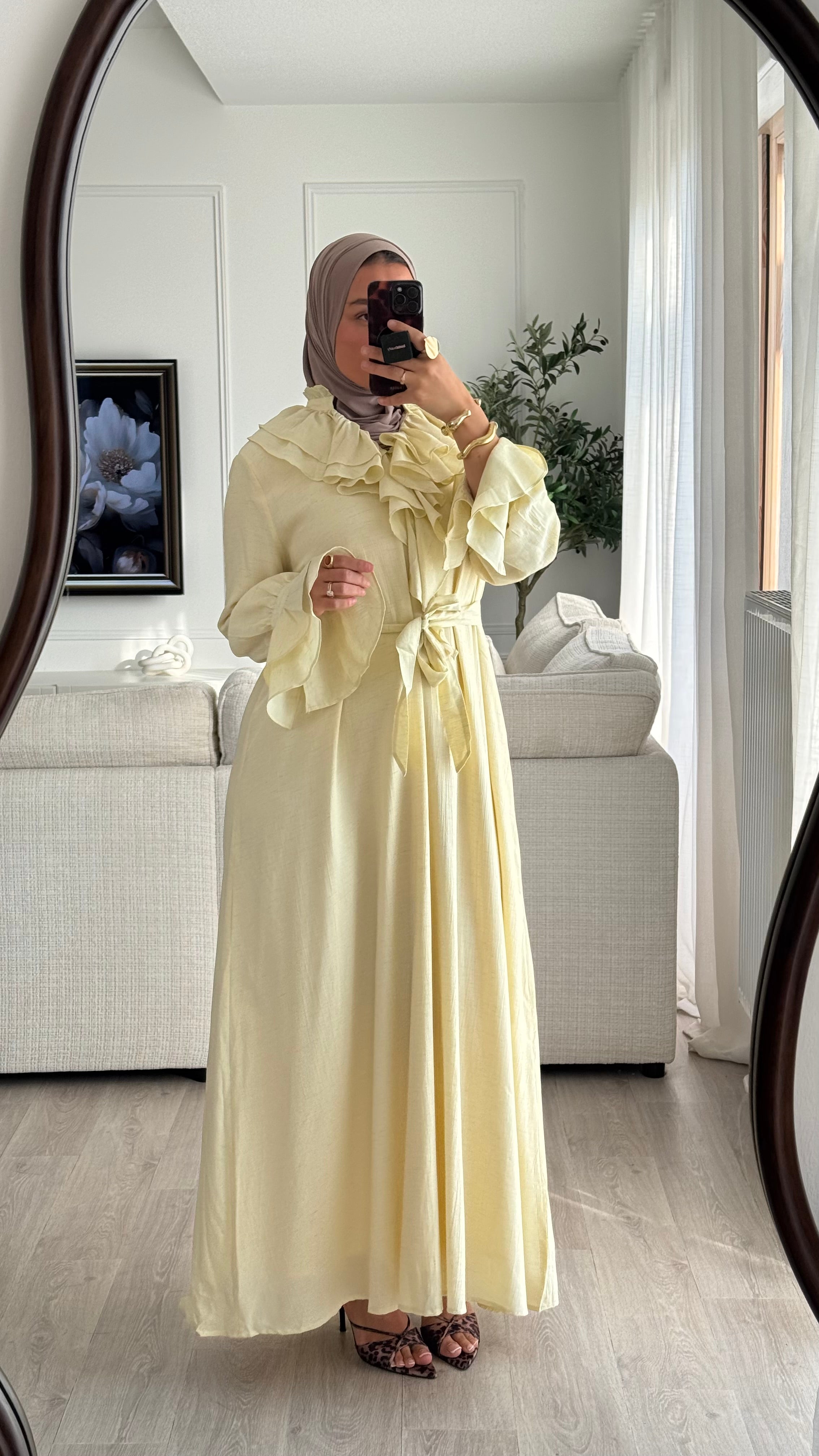 Robe Dahlia | Jaune