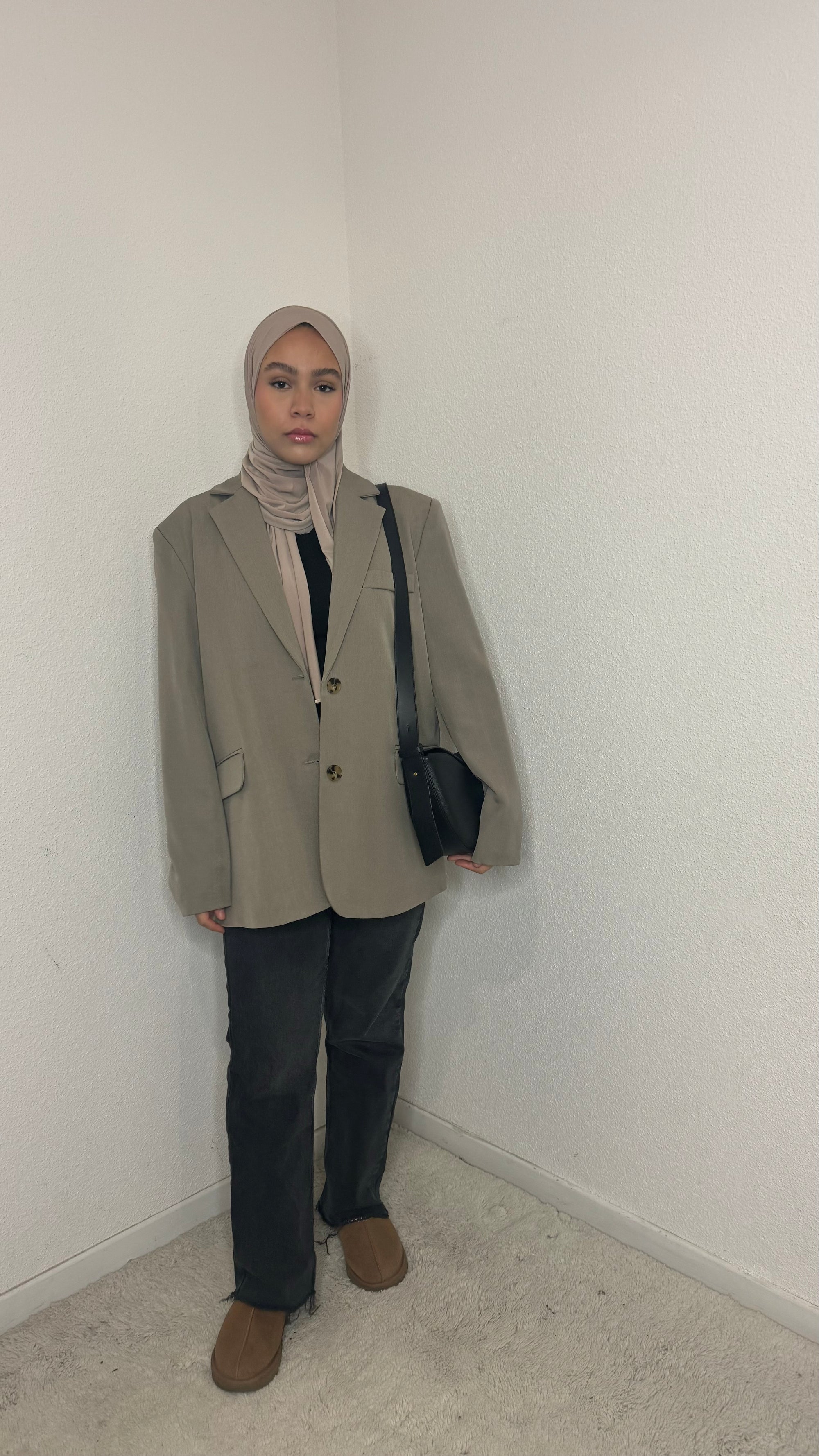 Blazer Kylie à fentes Chocolat