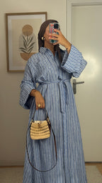 Robe Serena Rayé