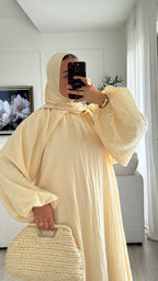 Robe Azraa | Jaune Beurre