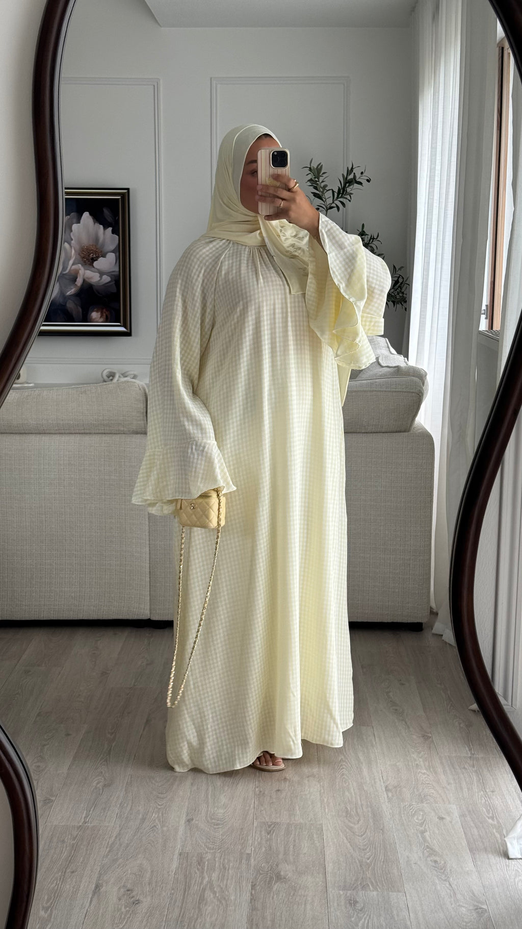 Robe Vichy | Jaune